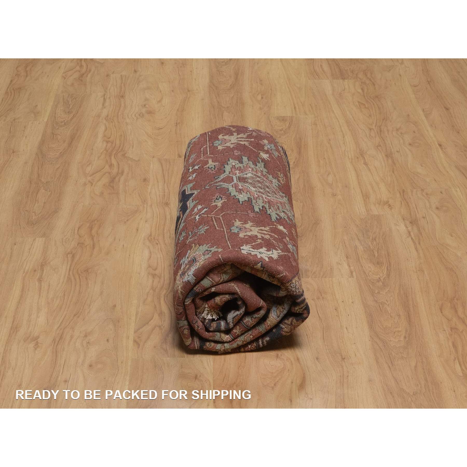 Heriz-Hand-Knotted-Rug-464020