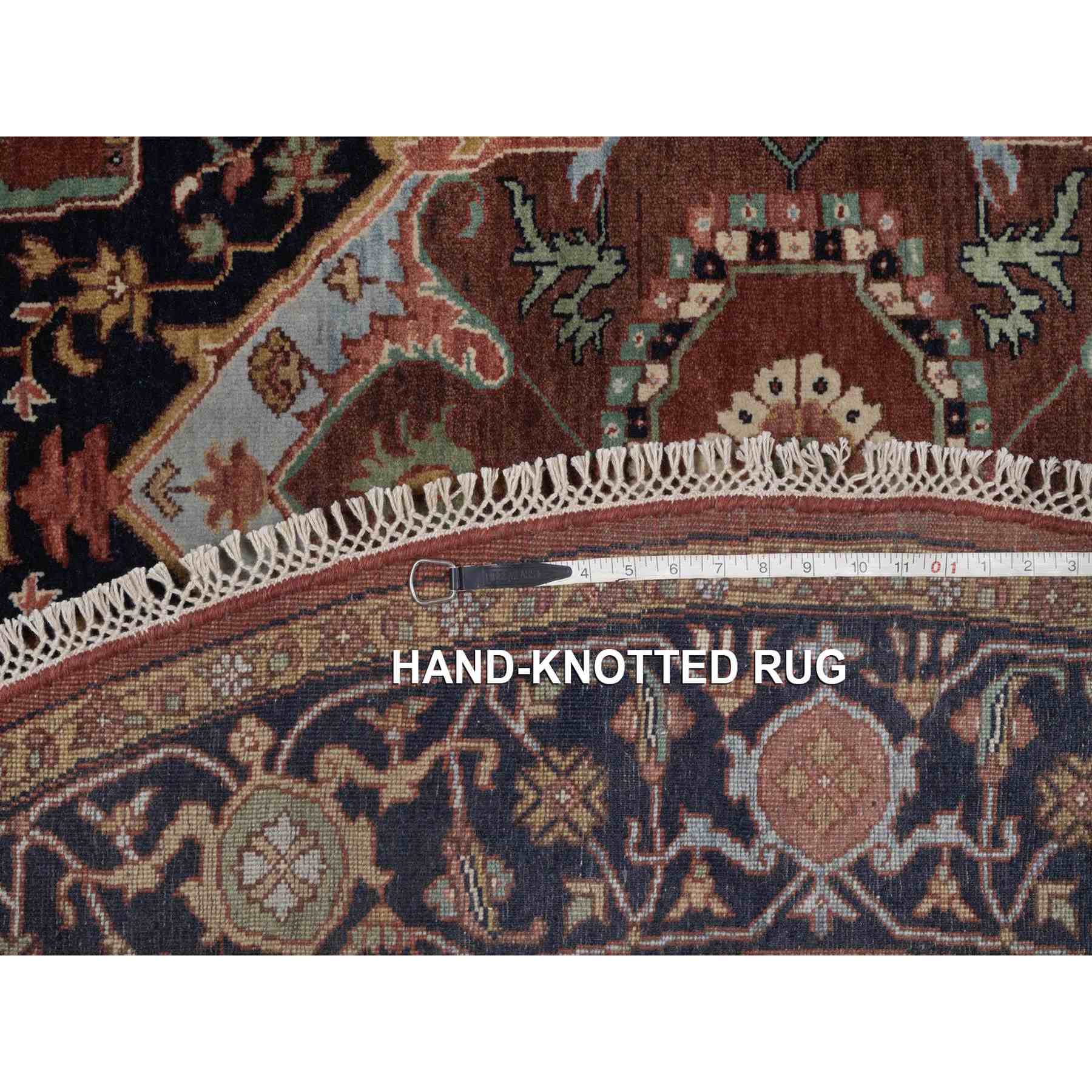 Heriz-Hand-Knotted-Rug-464020