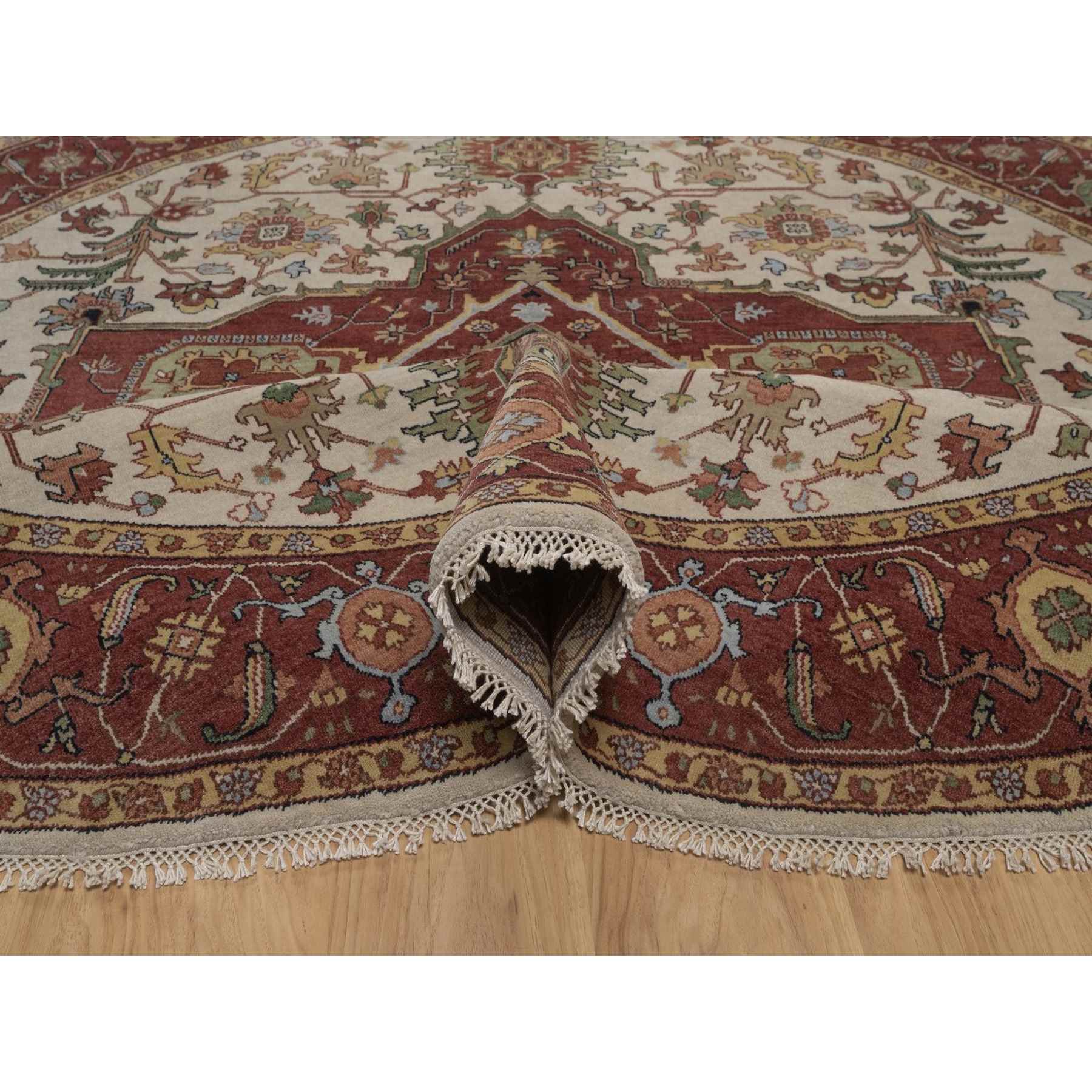 Heriz-Hand-Knotted-Rug-464025
