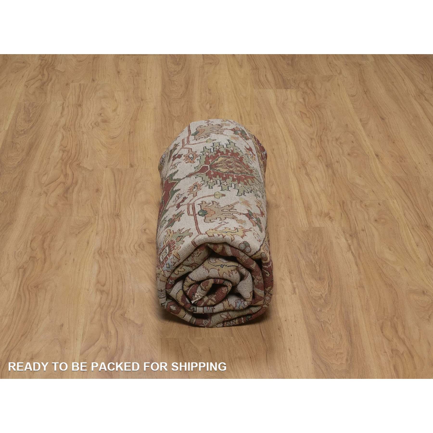 Heriz-Hand-Knotted-Rug-464025