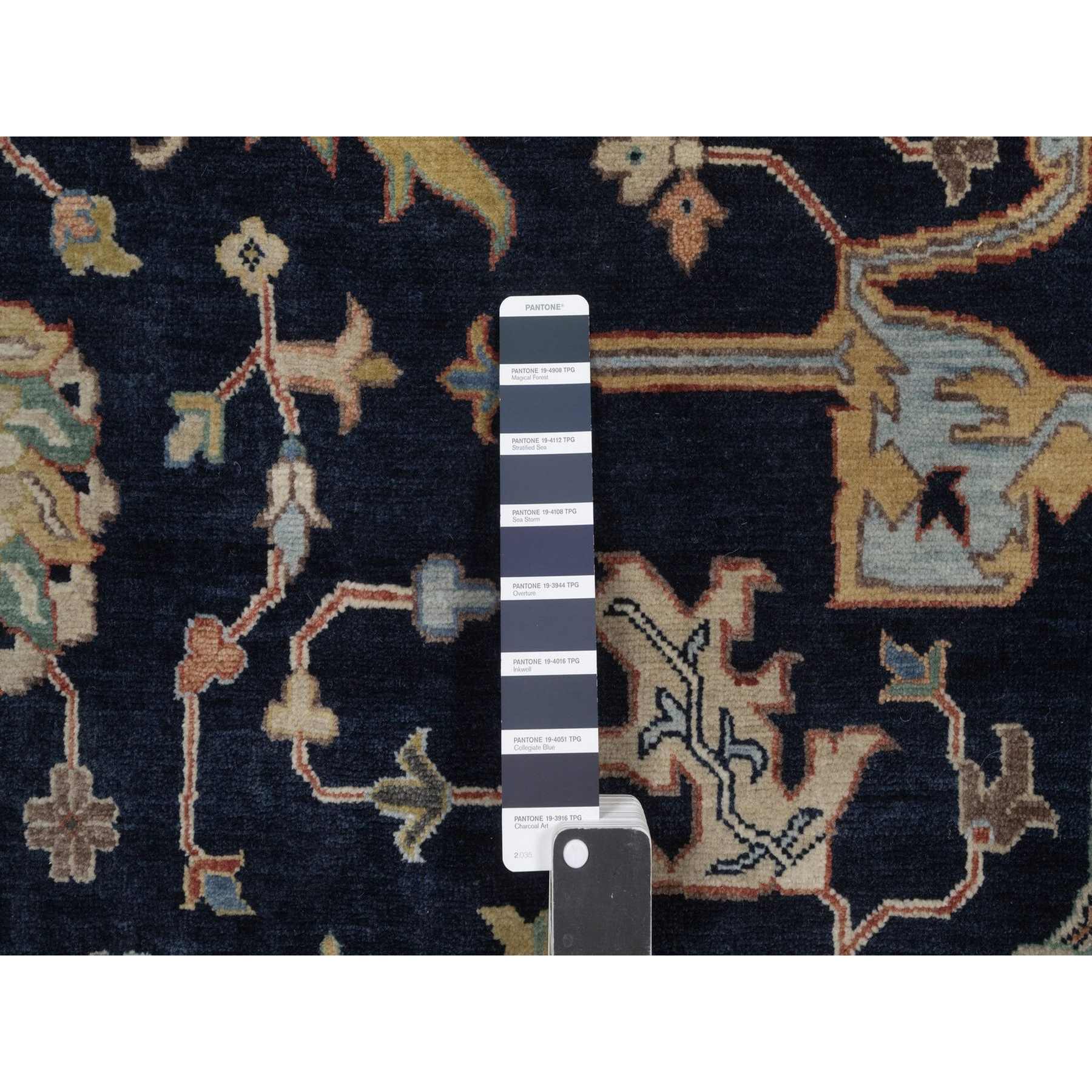 Heriz-Hand-Knotted-Rug-464030