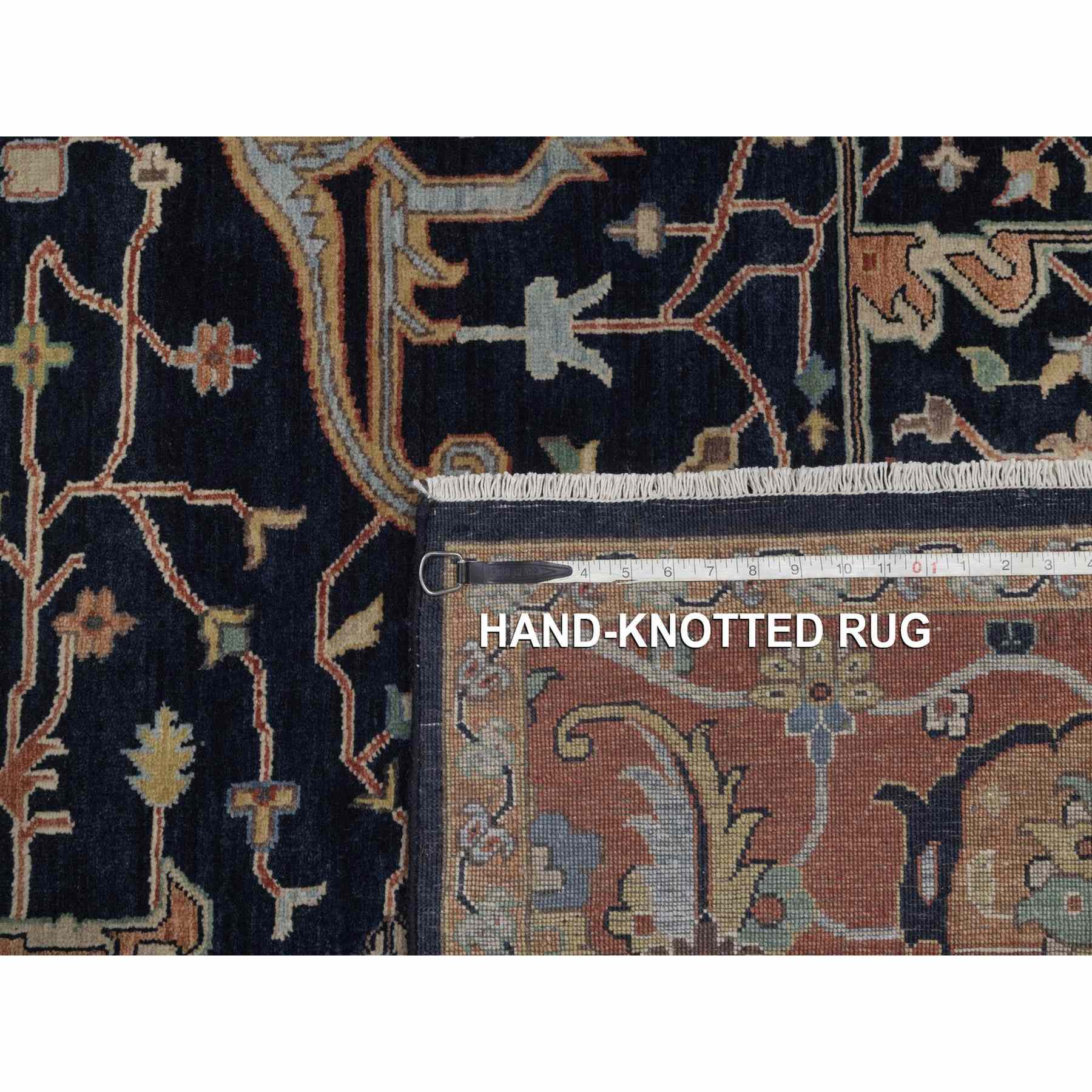 Heriz-Hand-Knotted-Rug-464030