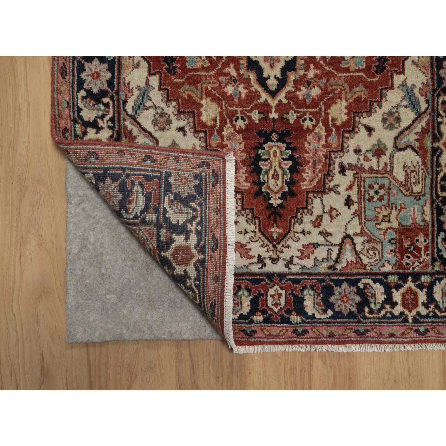 Heriz-Hand-Knotted-Rug-464035