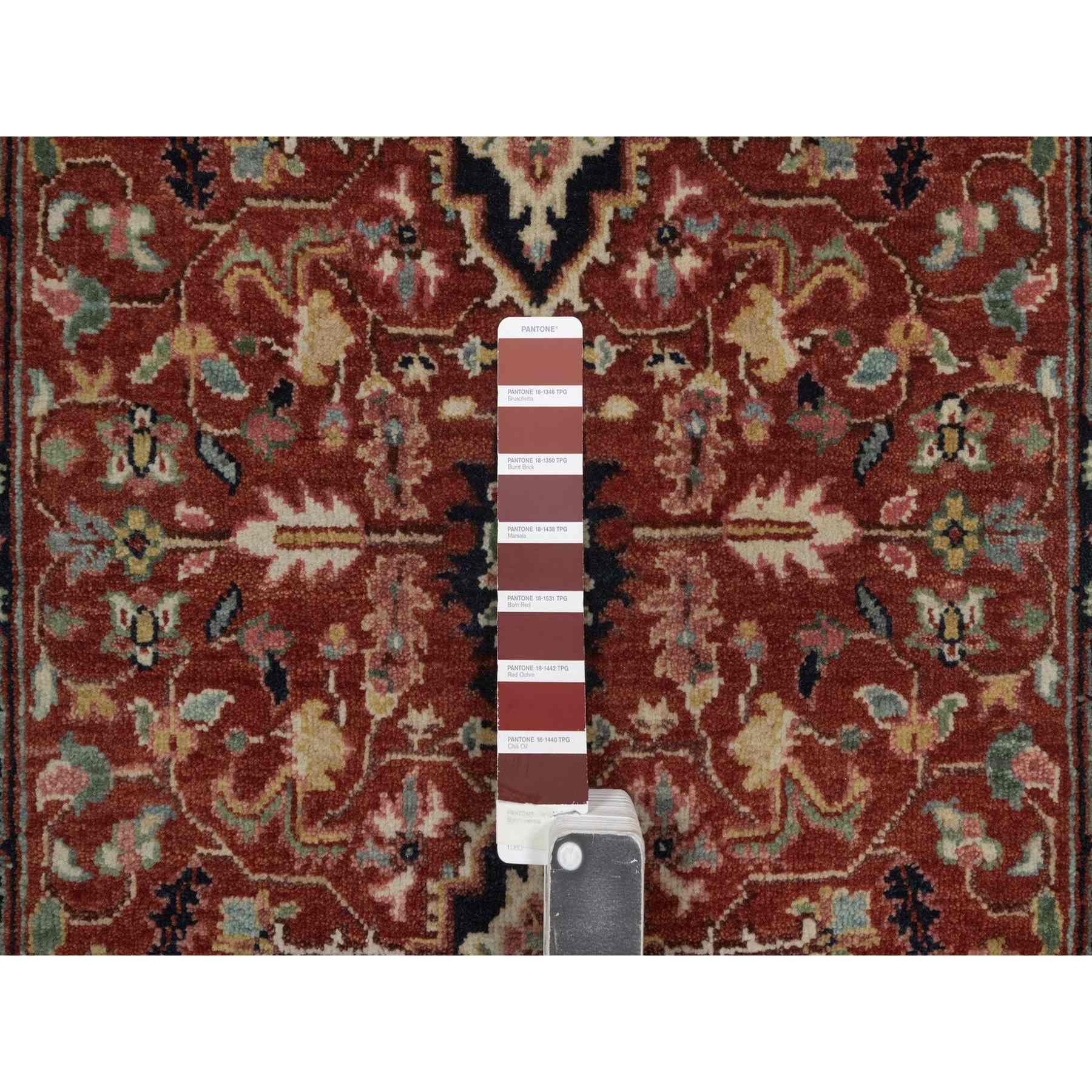Heriz-Hand-Knotted-Rug-464035