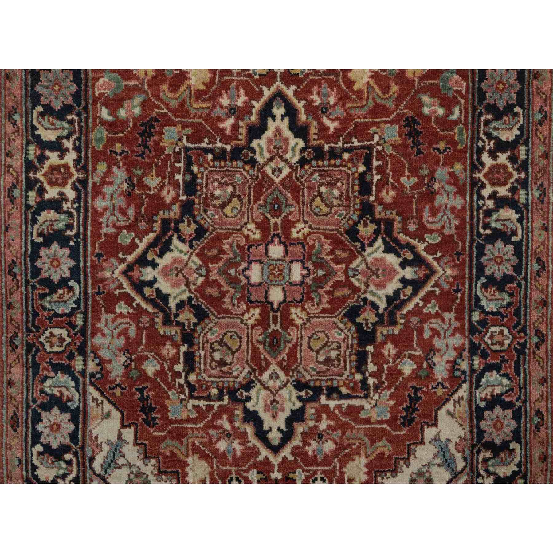 Heriz-Hand-Knotted-Rug-464035