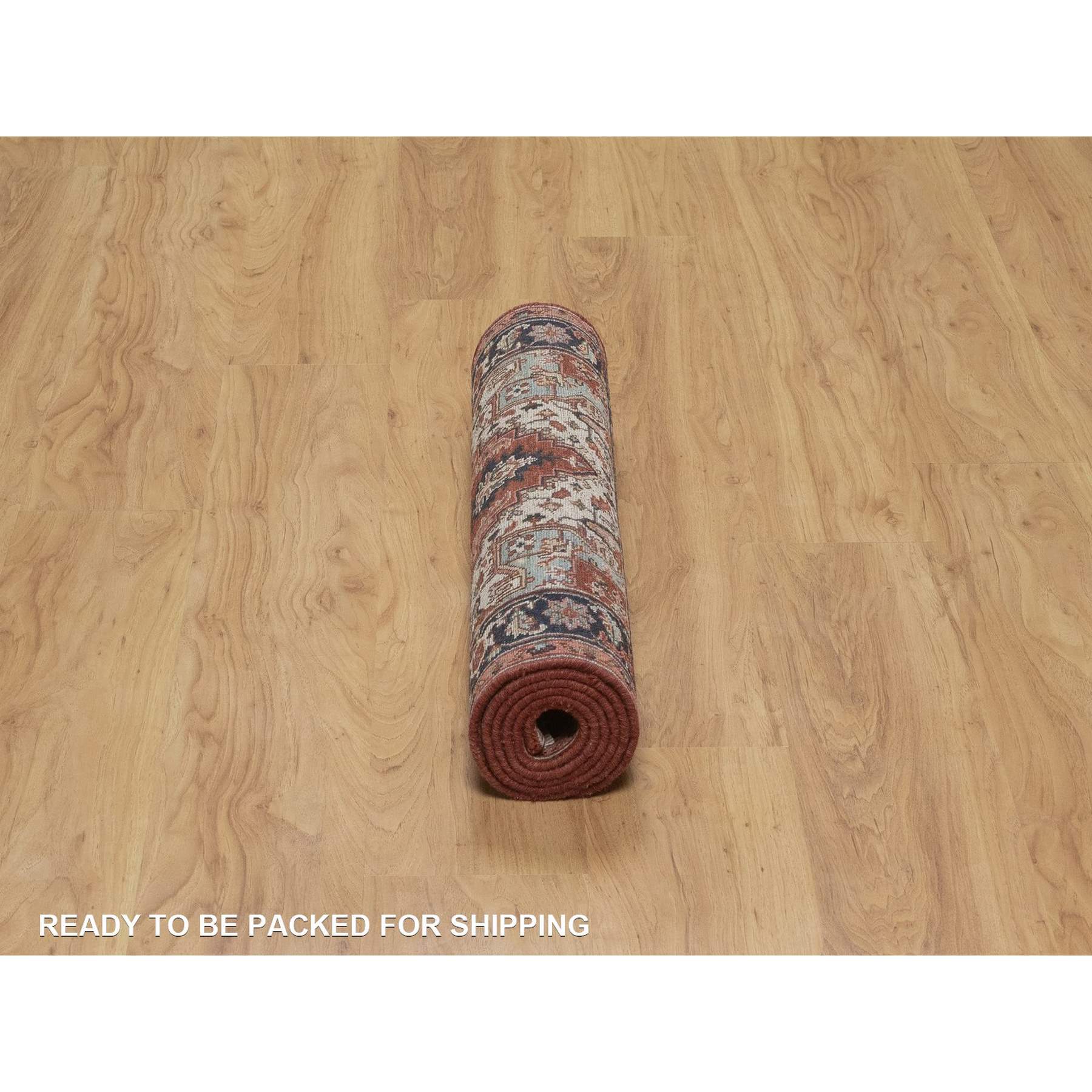 Heriz-Hand-Knotted-Rug-464035