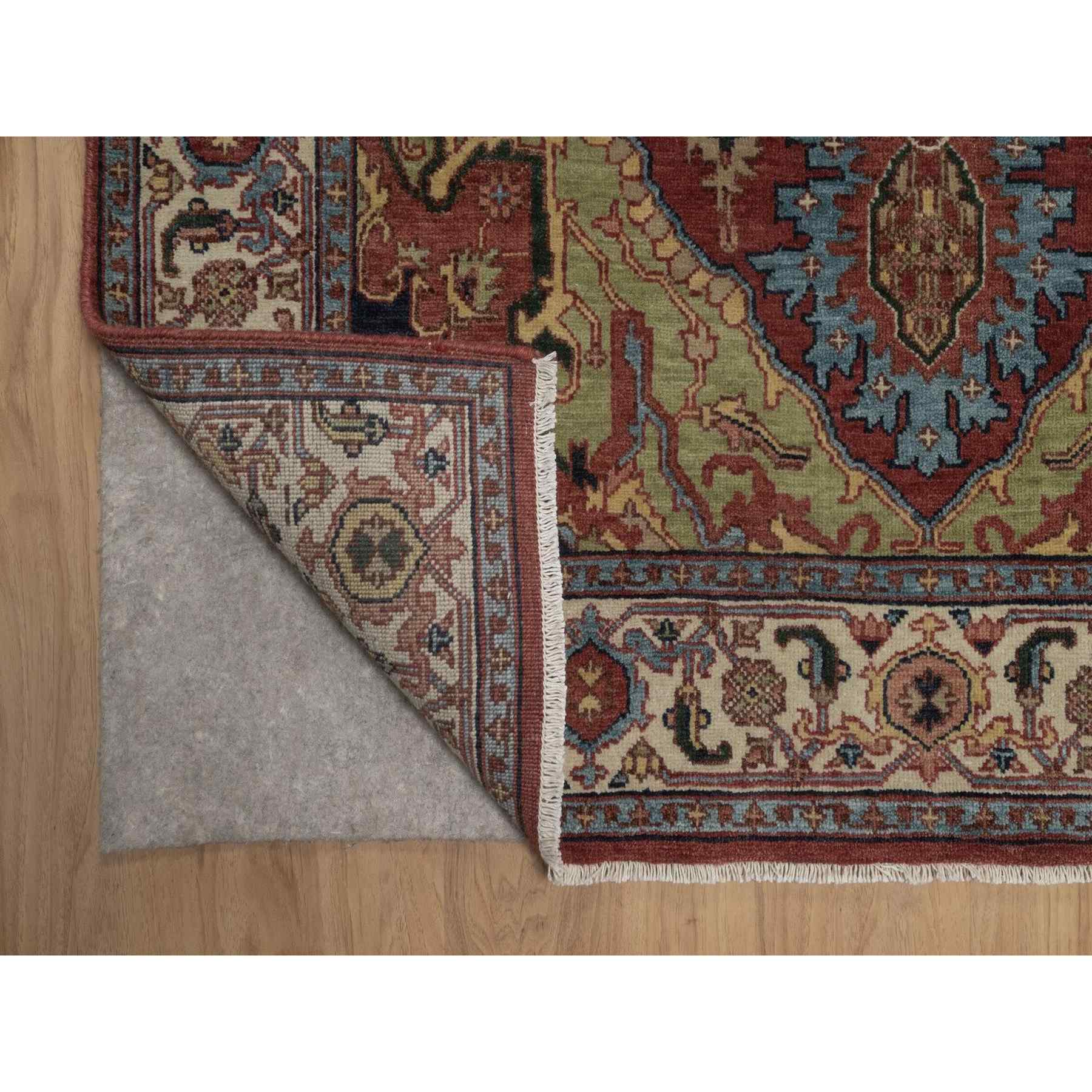 Heriz-Hand-Knotted-Rug-464045