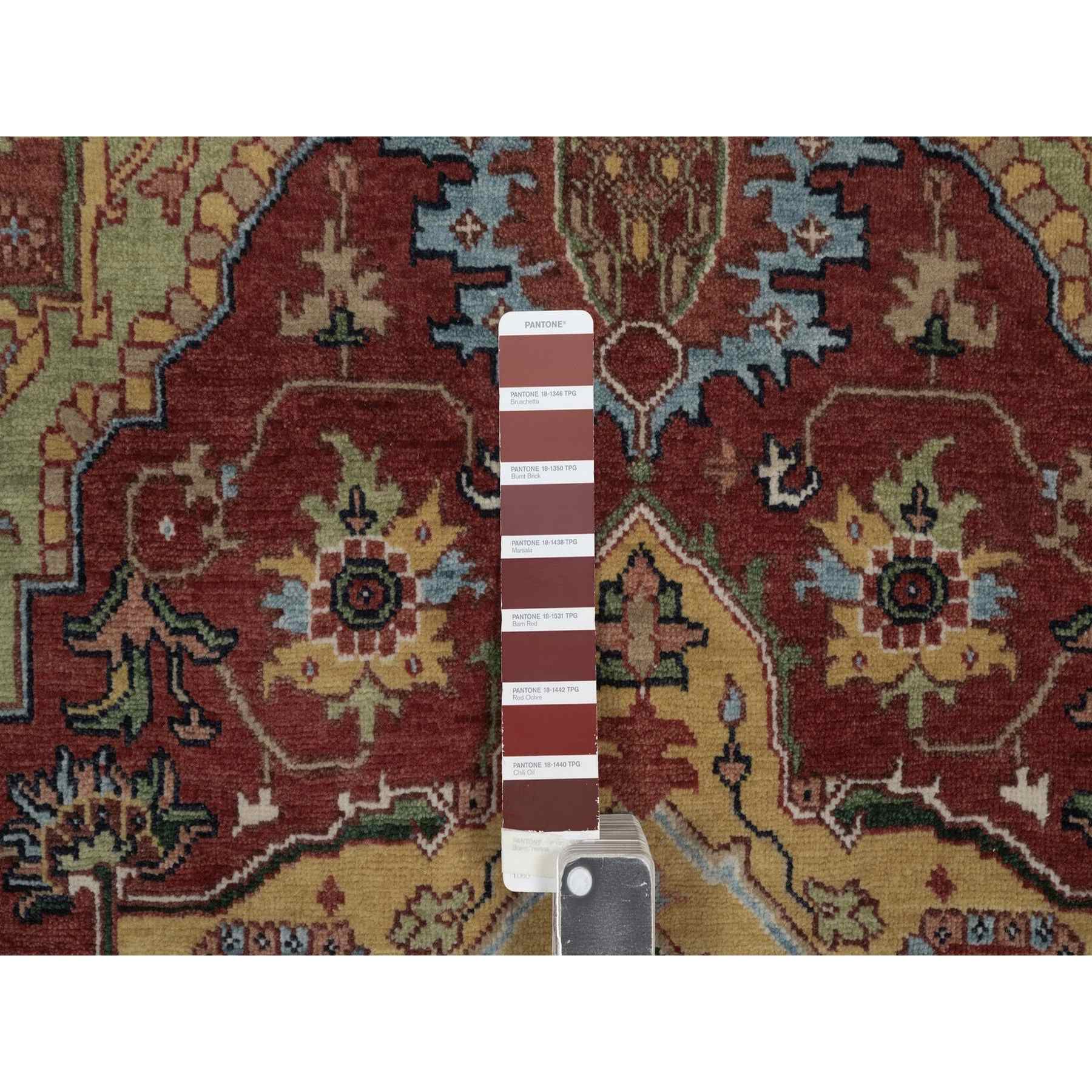 Heriz-Hand-Knotted-Rug-464045