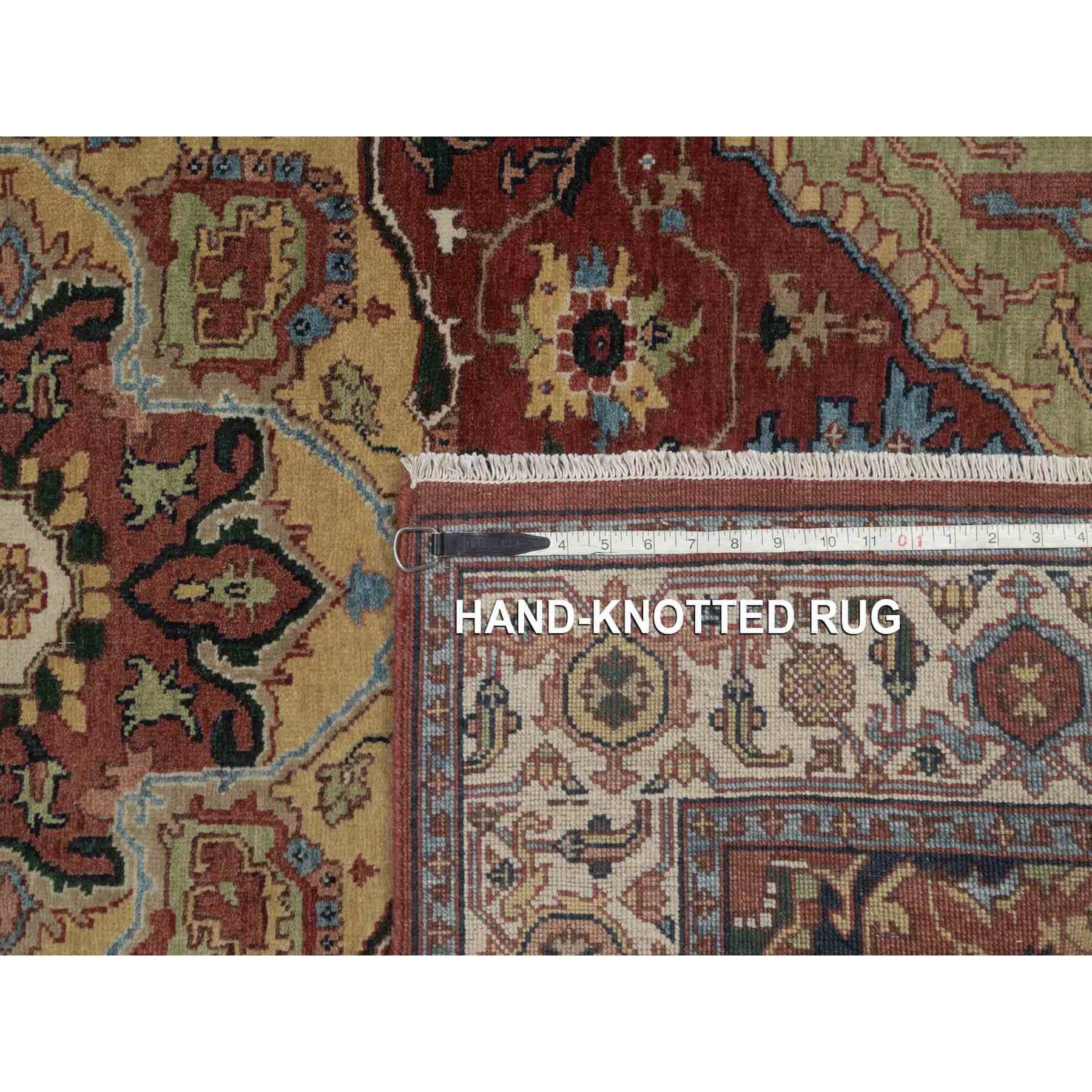 Heriz-Hand-Knotted-Rug-464045