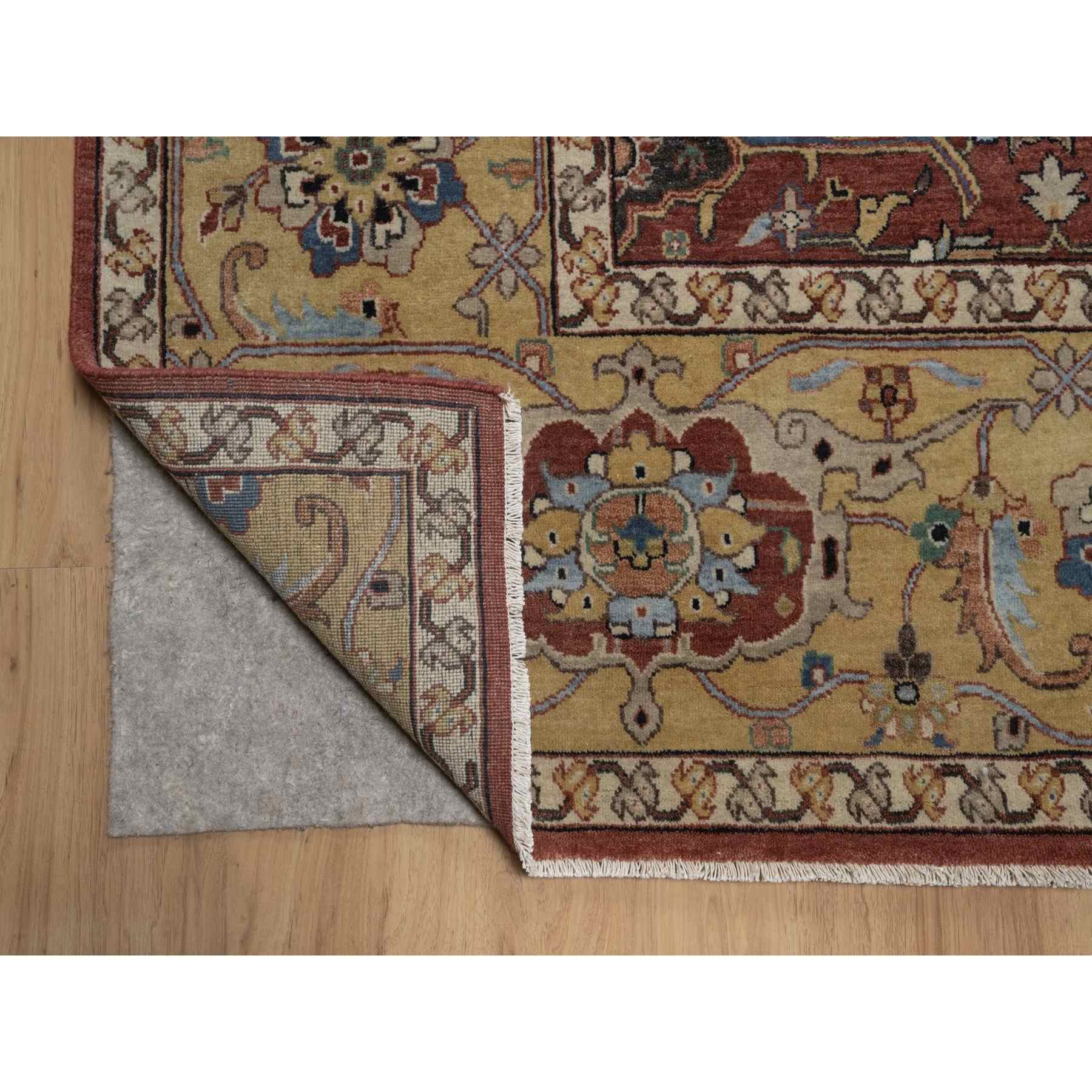 Heriz-Hand-Knotted-Rug-464055