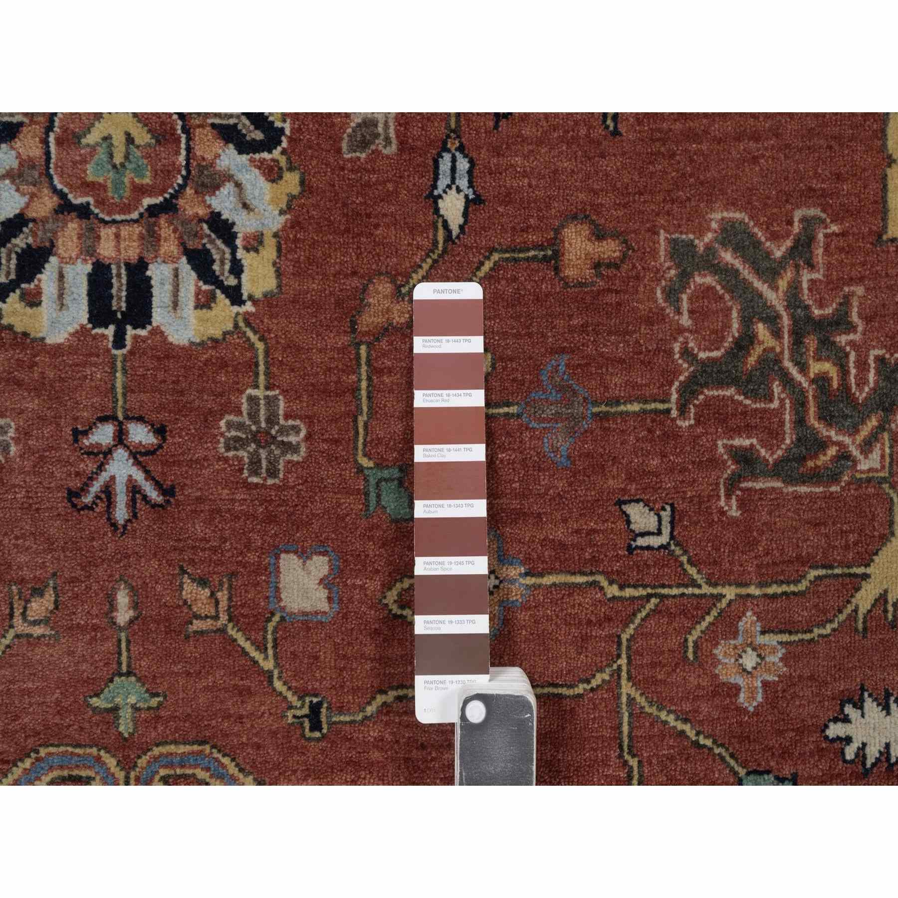 Heriz-Hand-Knotted-Rug-464055