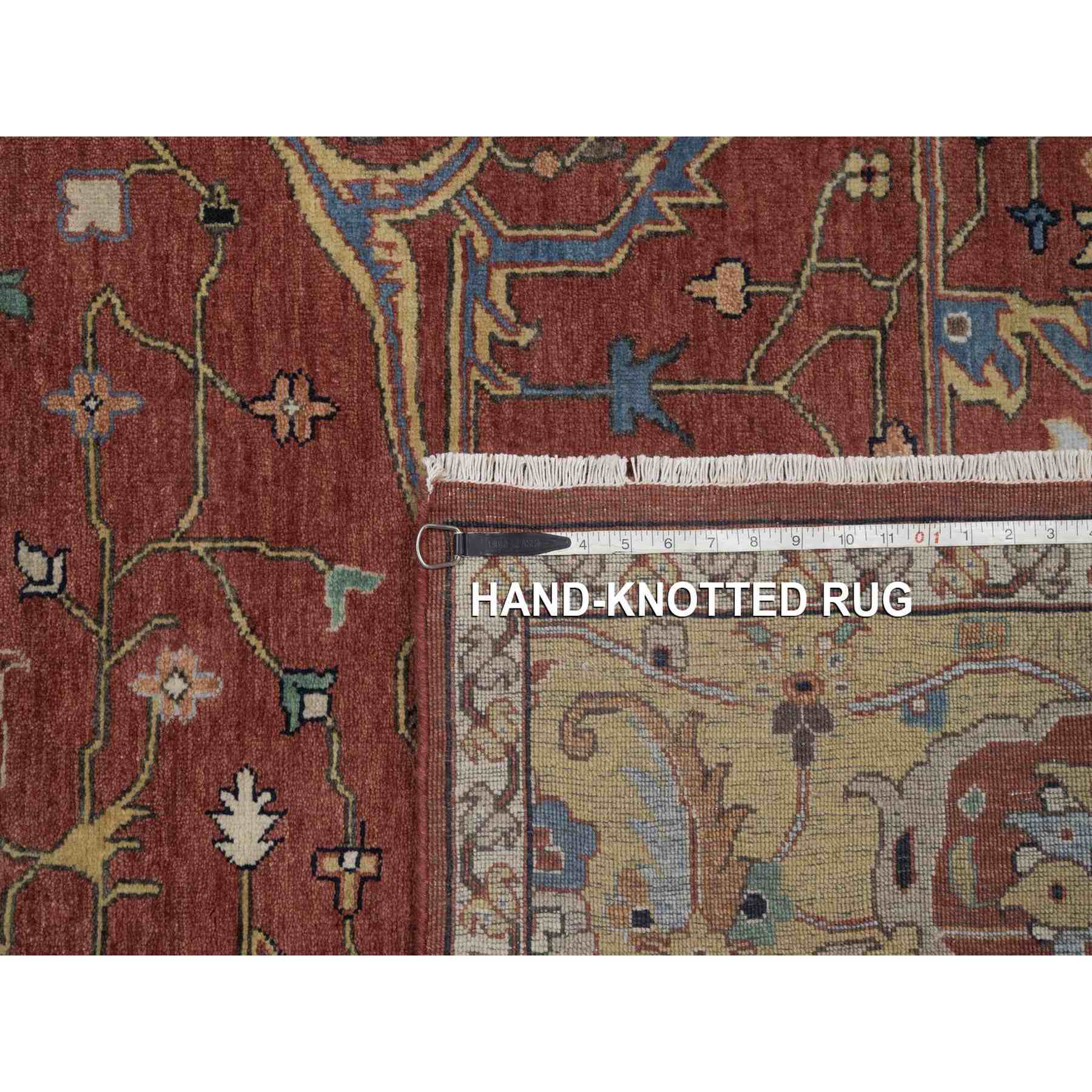 Heriz-Hand-Knotted-Rug-464055