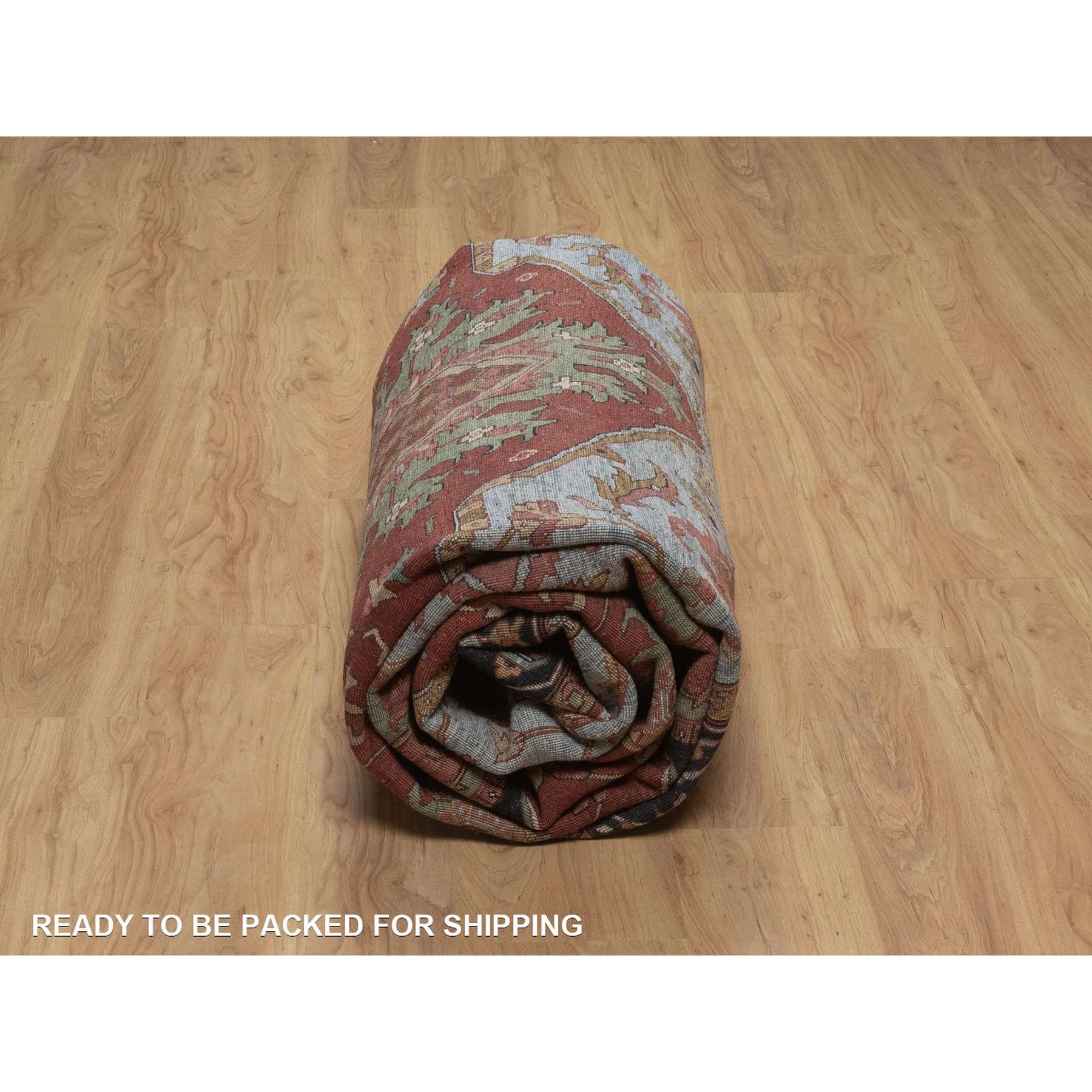 Heriz-Hand-Knotted-Rug-464060