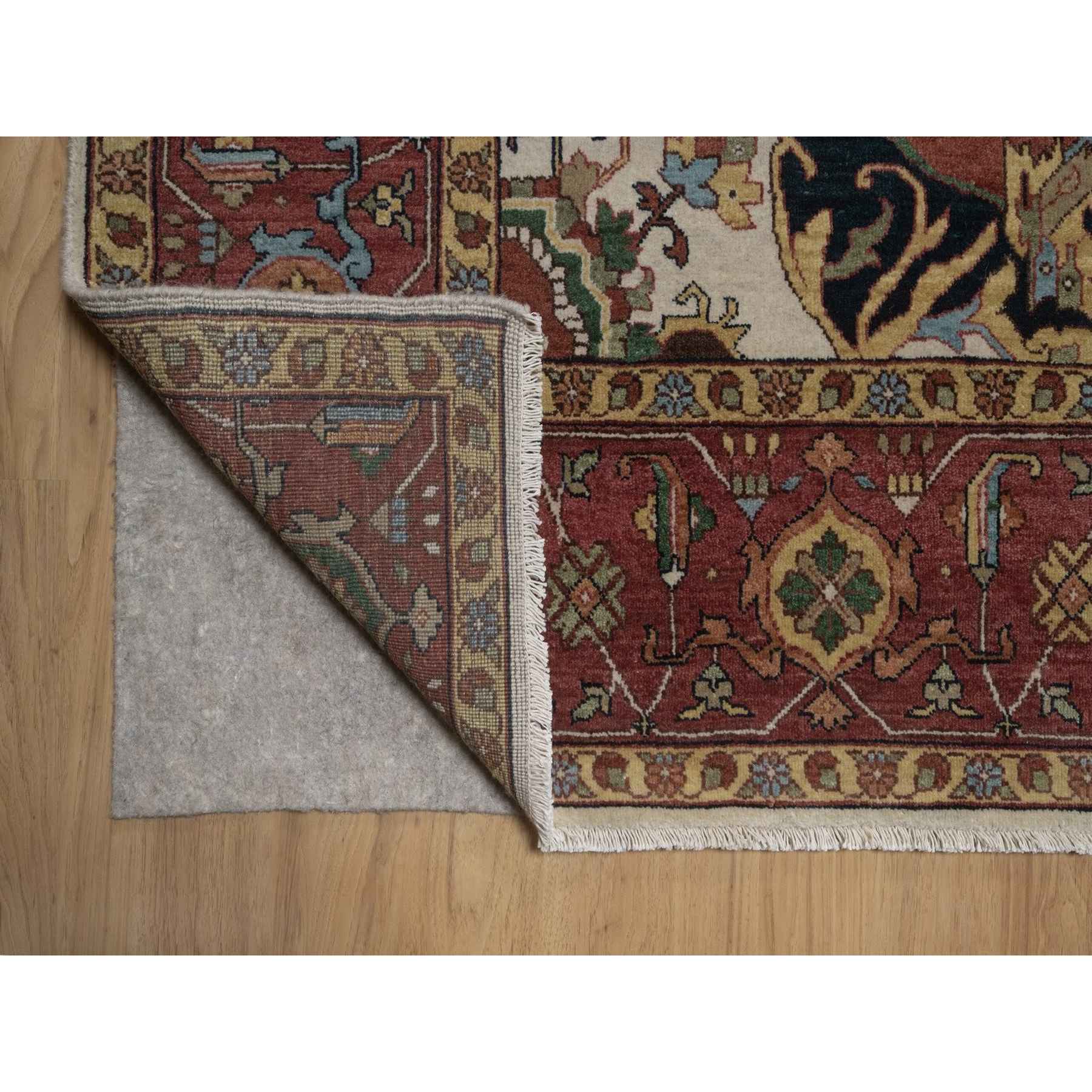 Heriz-Hand-Knotted-Rug-464065
