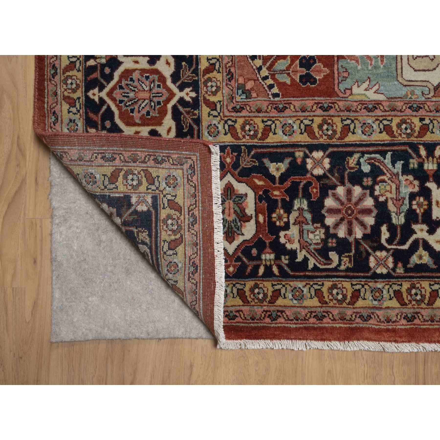 Heriz-Hand-Knotted-Rug-464070