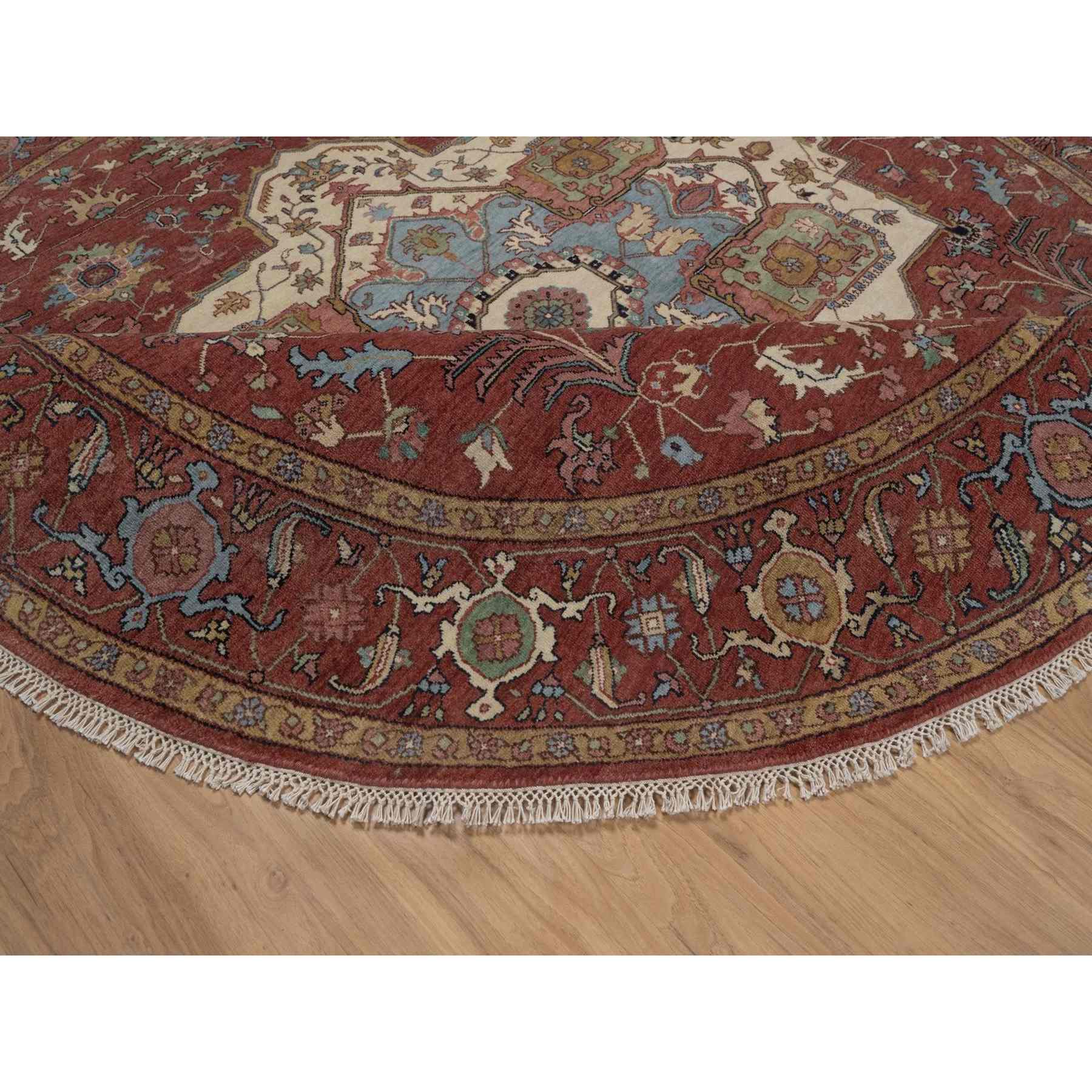 Heriz-Hand-Knotted-Rug-464075