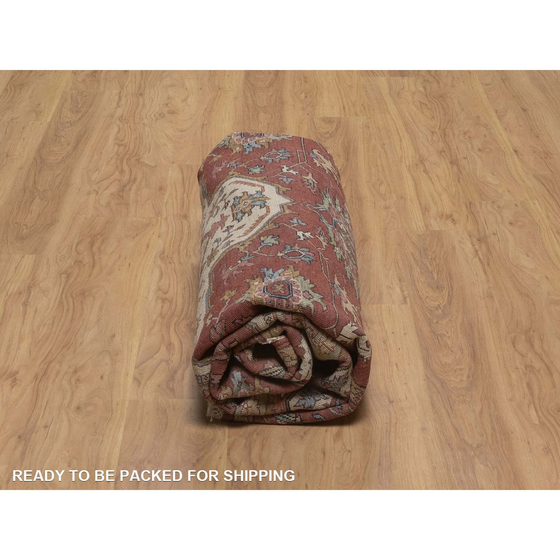Heriz-Hand-Knotted-Rug-464075