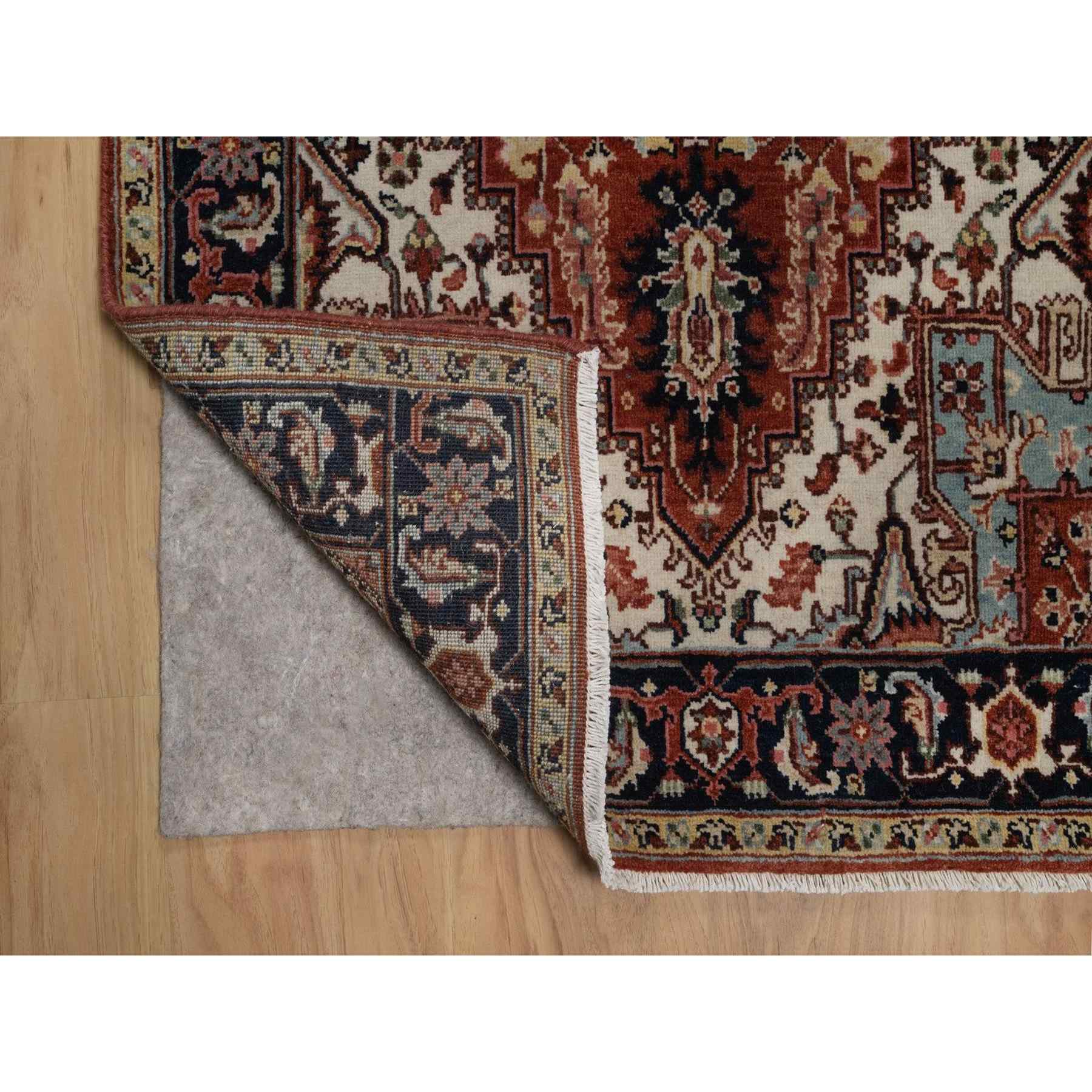Heriz-Hand-Knotted-Rug-464080