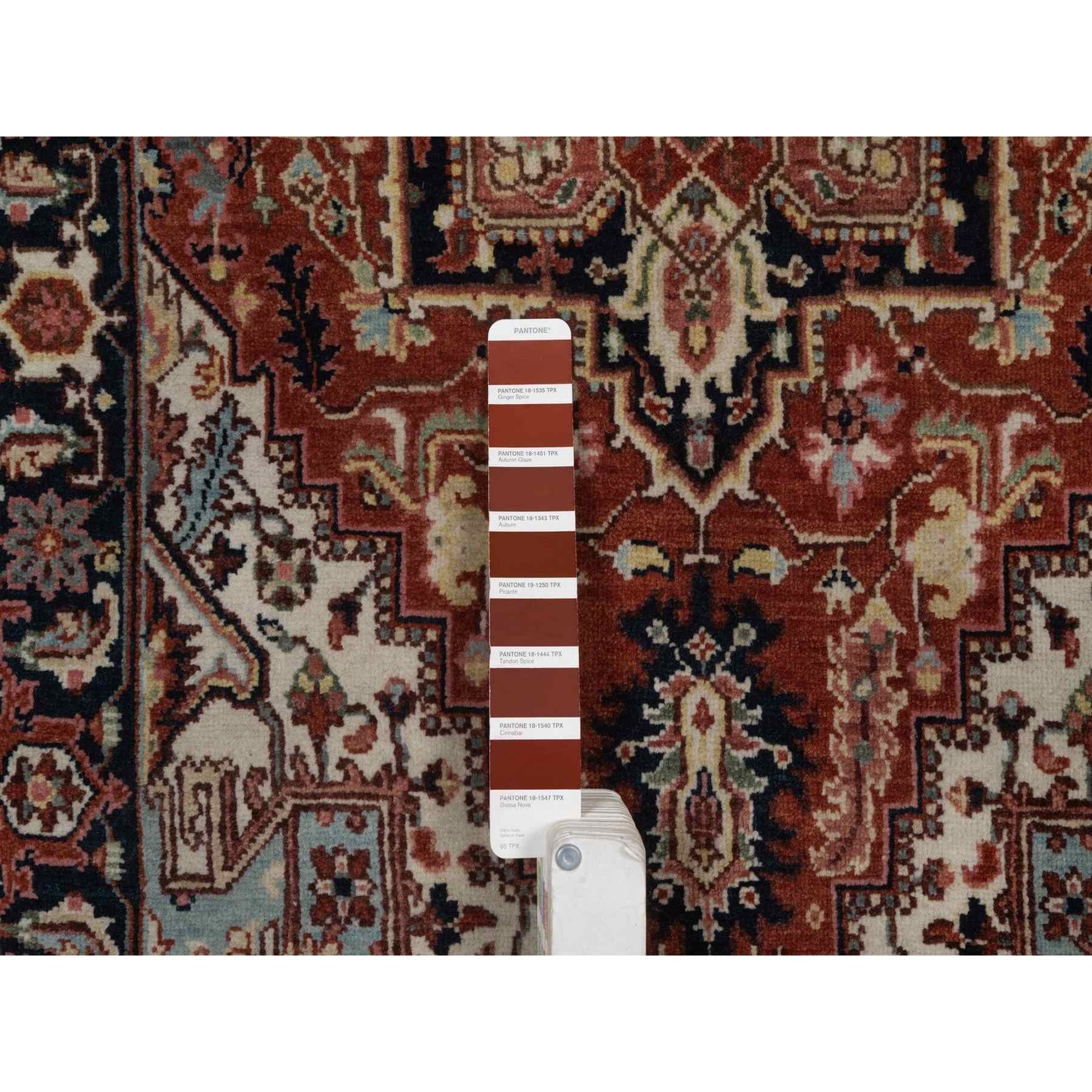 Heriz-Hand-Knotted-Rug-464080