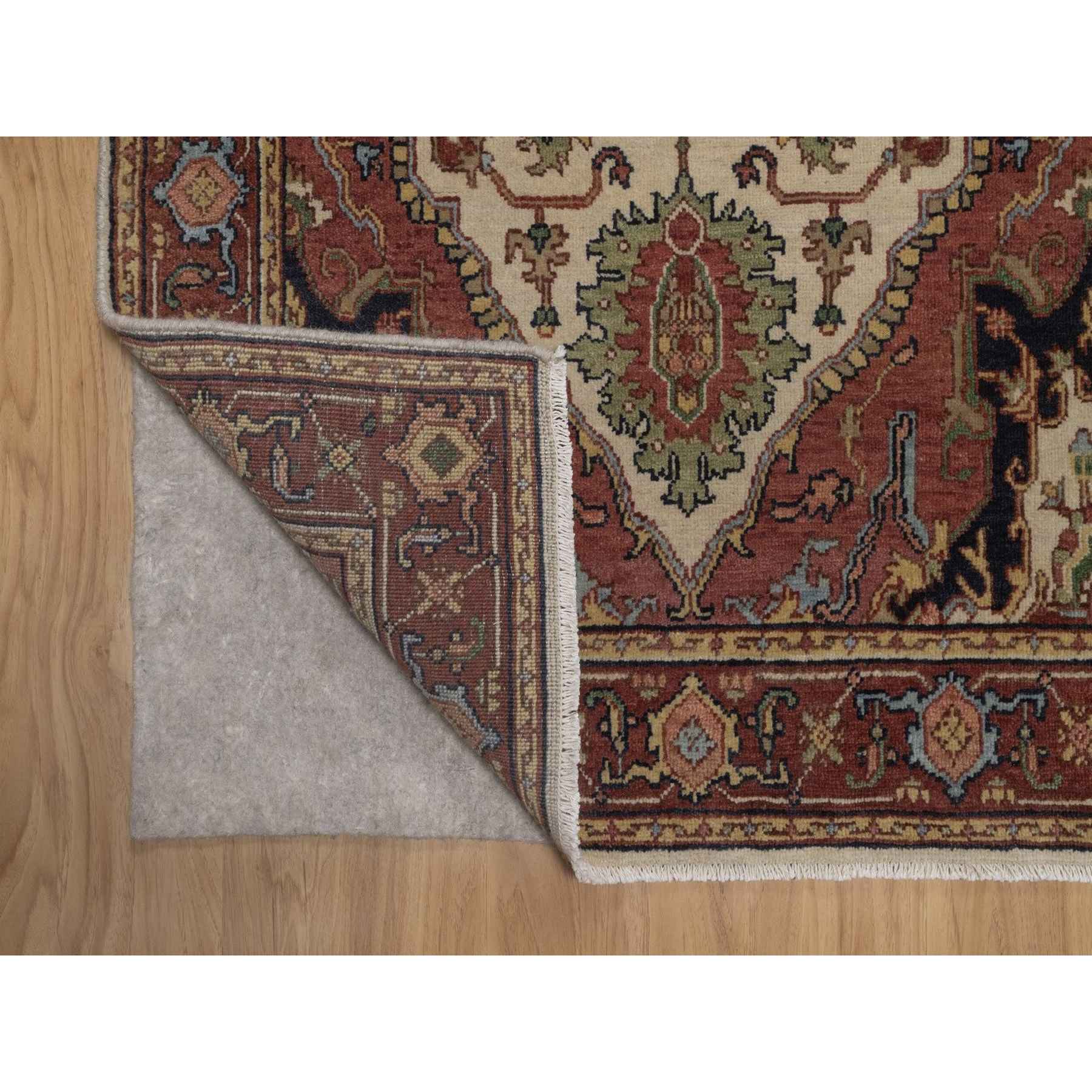Heriz-Hand-Knotted-Rug-464090