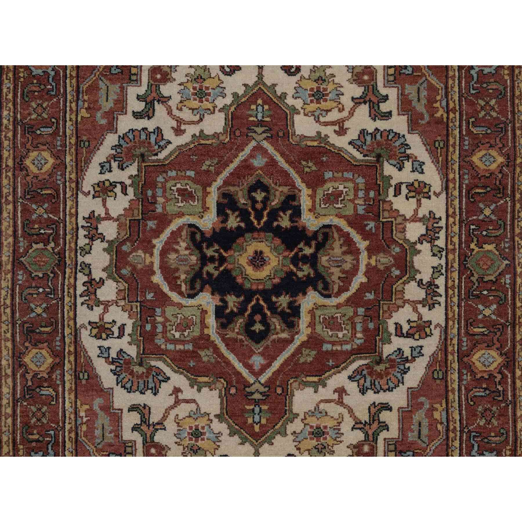 Heriz-Hand-Knotted-Rug-464090