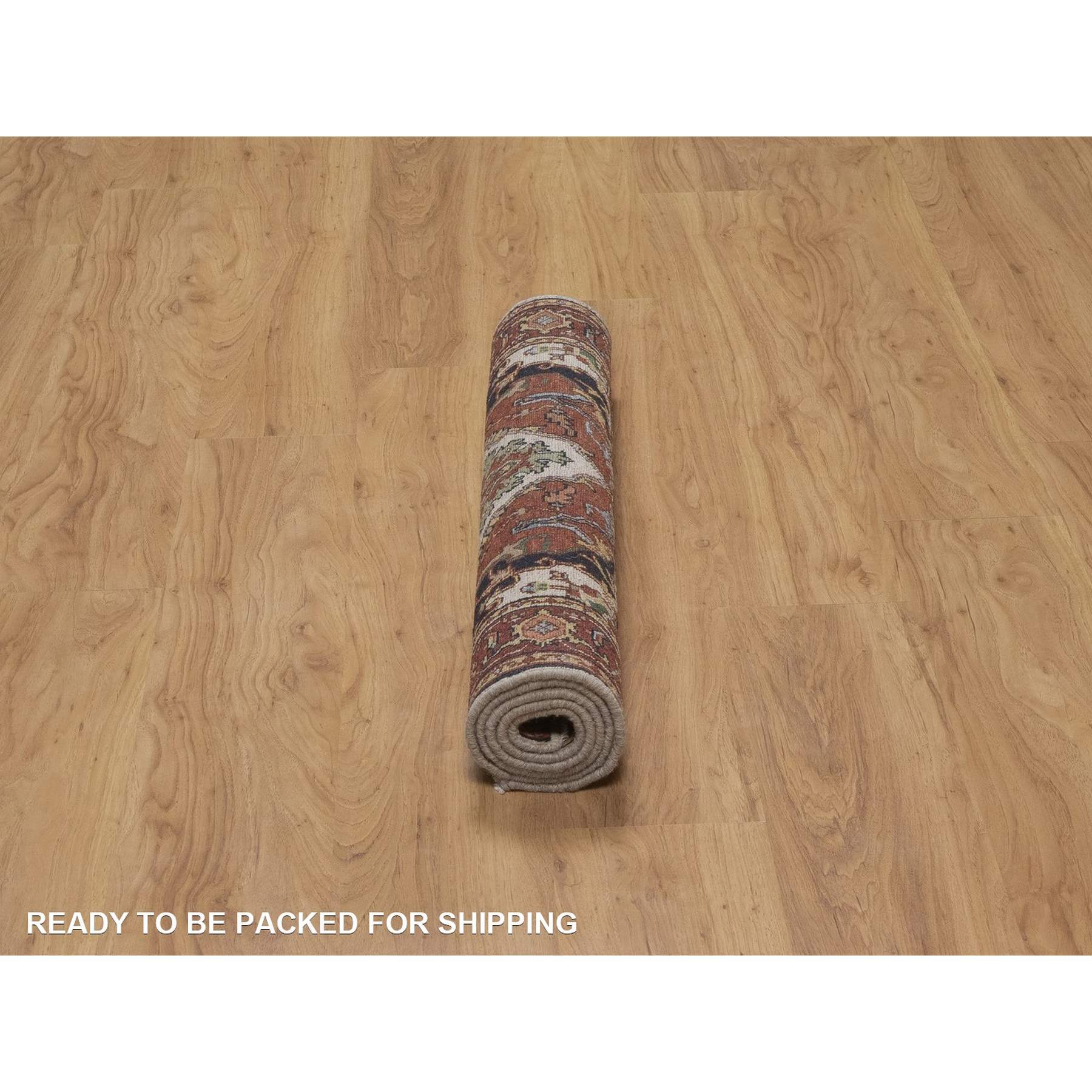 Heriz-Hand-Knotted-Rug-464090