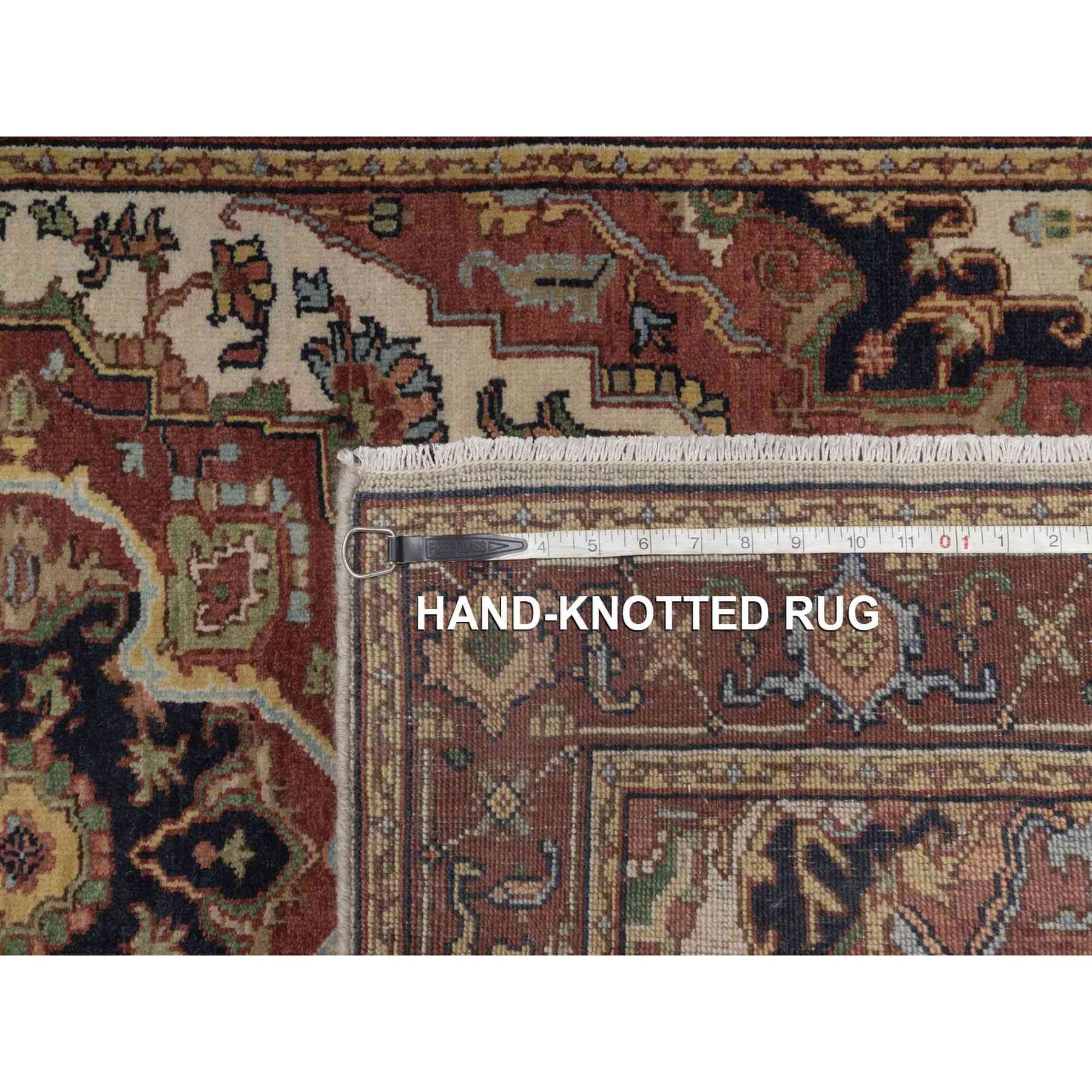 Heriz-Hand-Knotted-Rug-464090