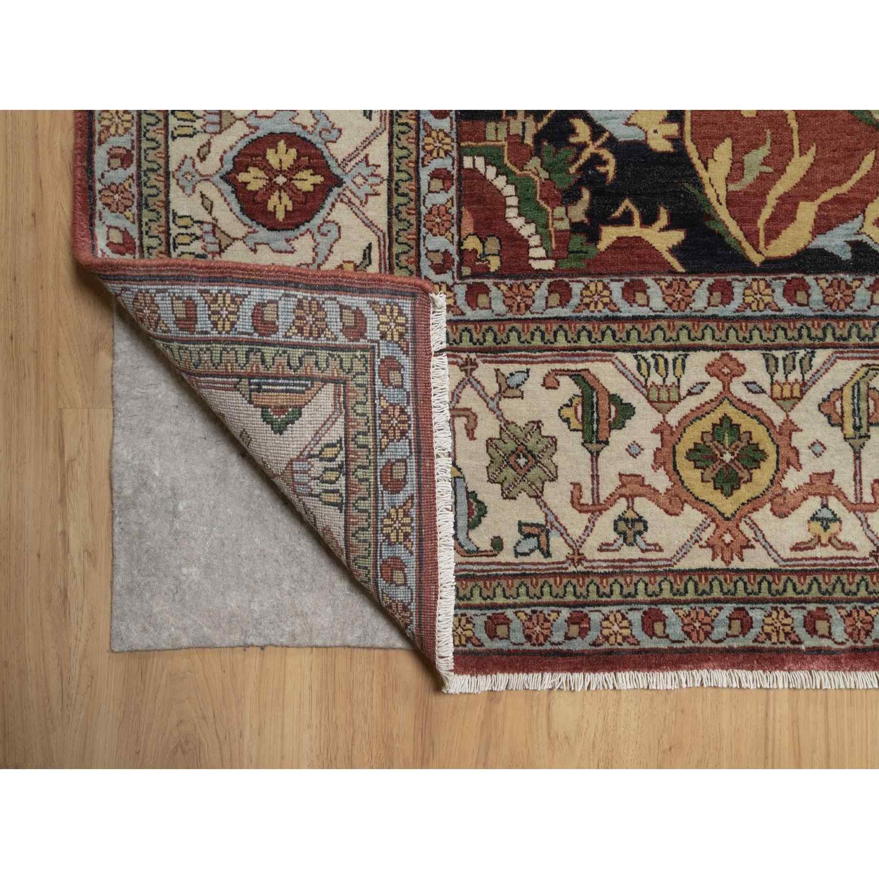Heriz-Hand-Knotted-Rug-464105