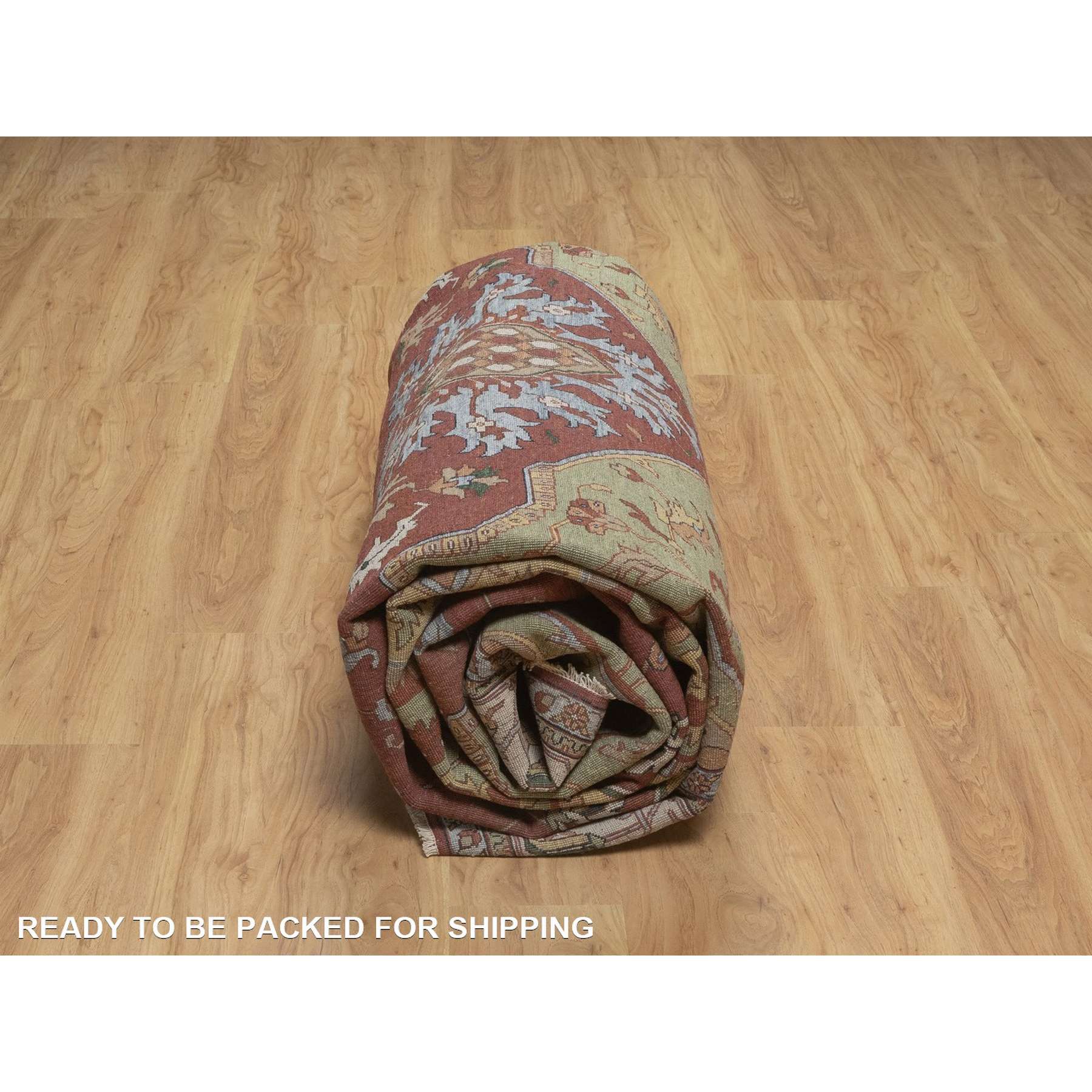 Heriz-Hand-Knotted-Rug-464105