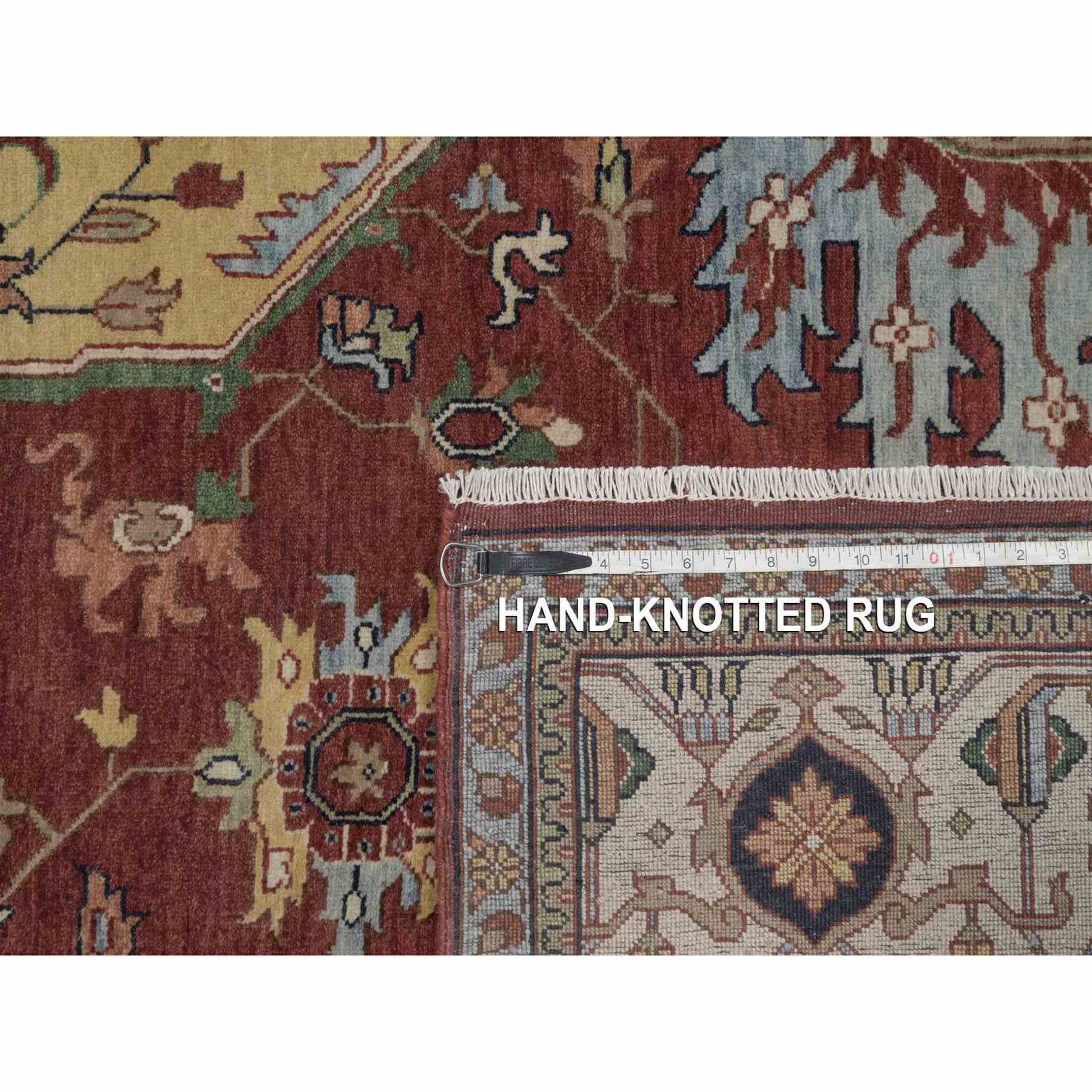 Heriz-Hand-Knotted-Rug-464105