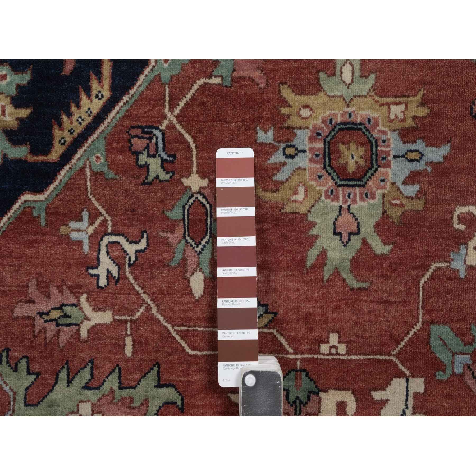 Heriz-Hand-Knotted-Rug-464115