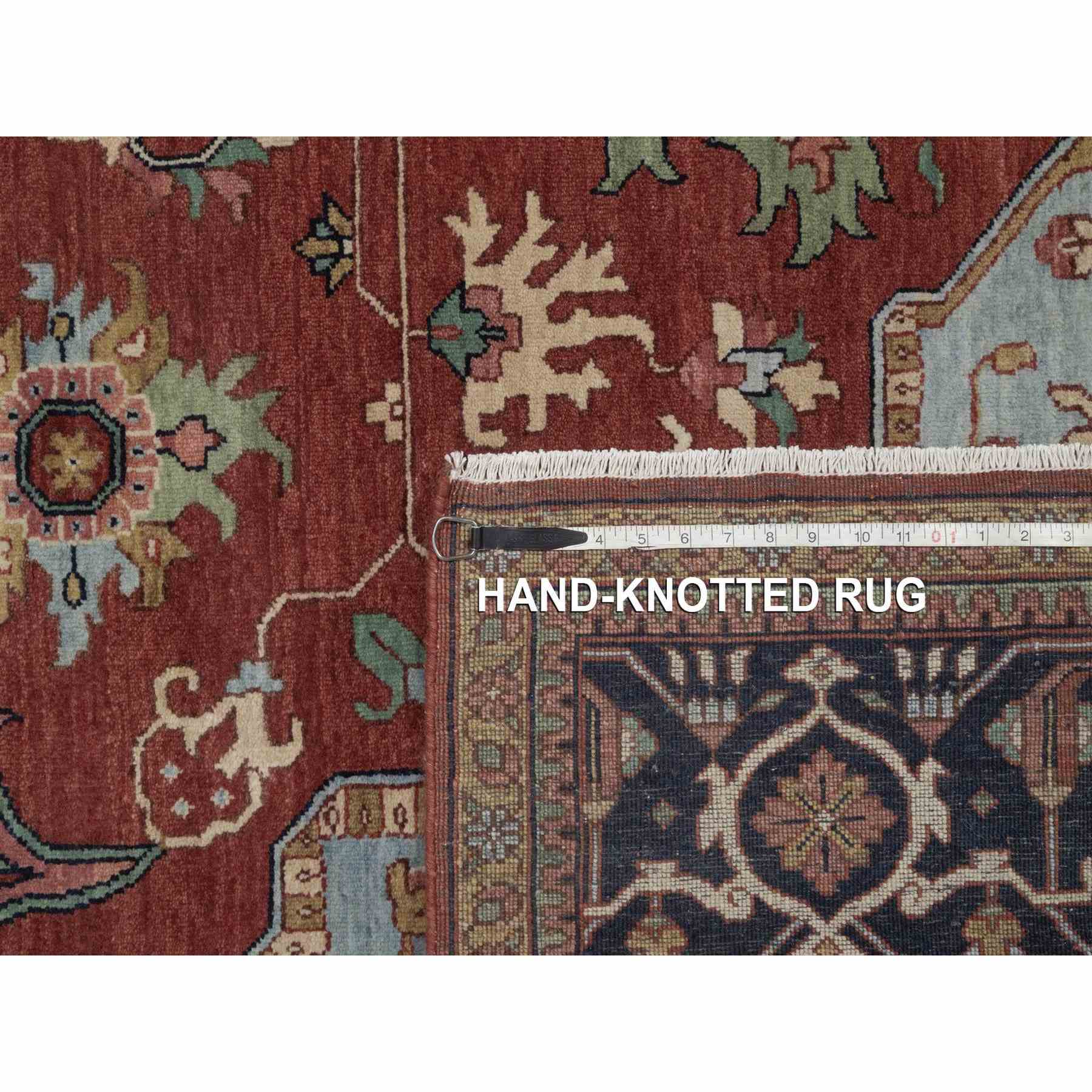 Heriz-Hand-Knotted-Rug-464115