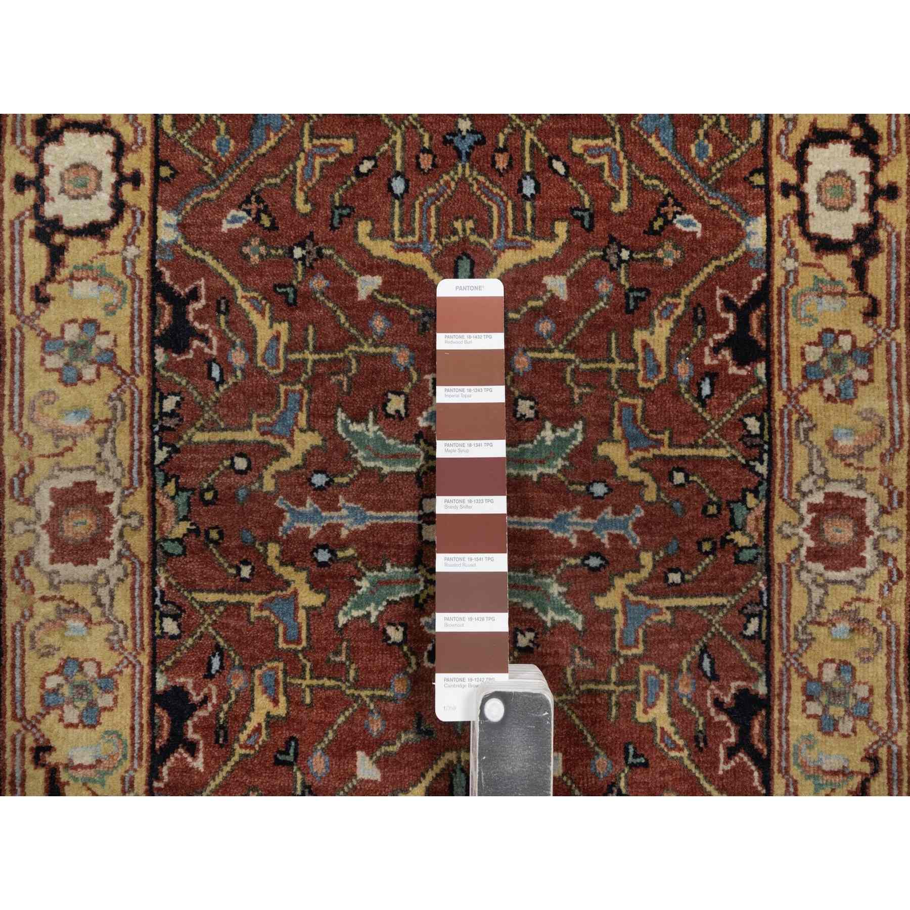 Heriz-Hand-Knotted-Rug-464120