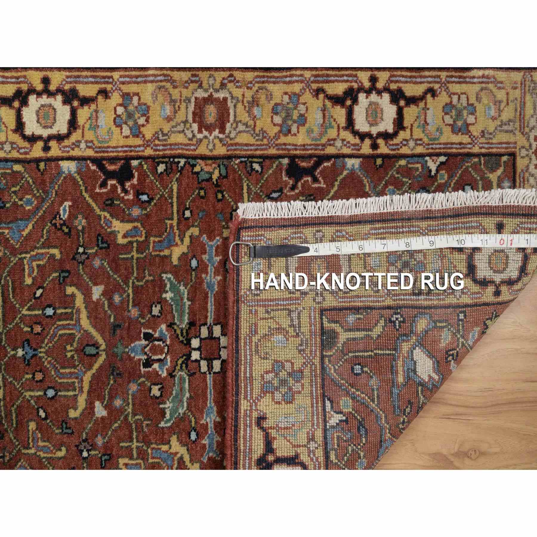 Heriz-Hand-Knotted-Rug-464120