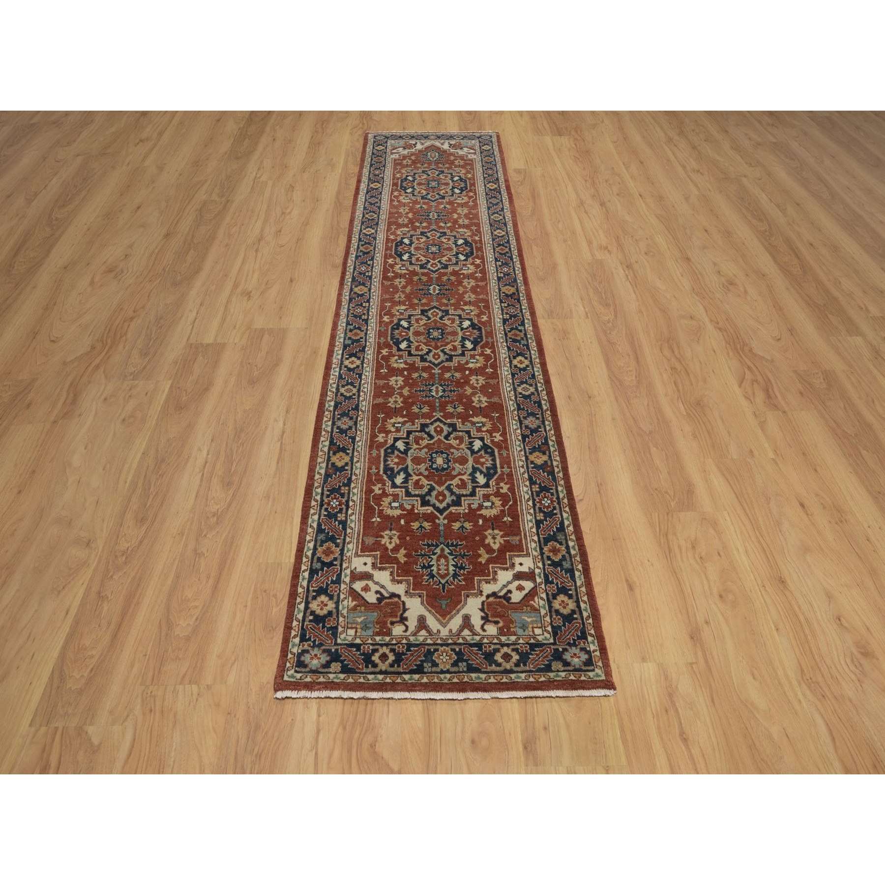 Heriz-Hand-Knotted-Rug-464125