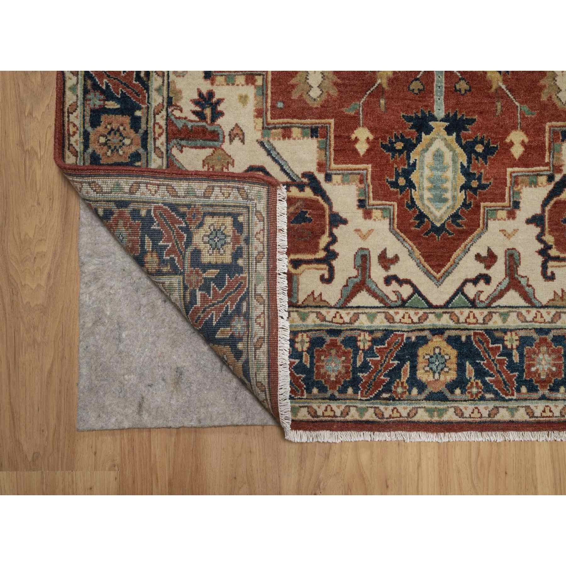 Heriz-Hand-Knotted-Rug-464130