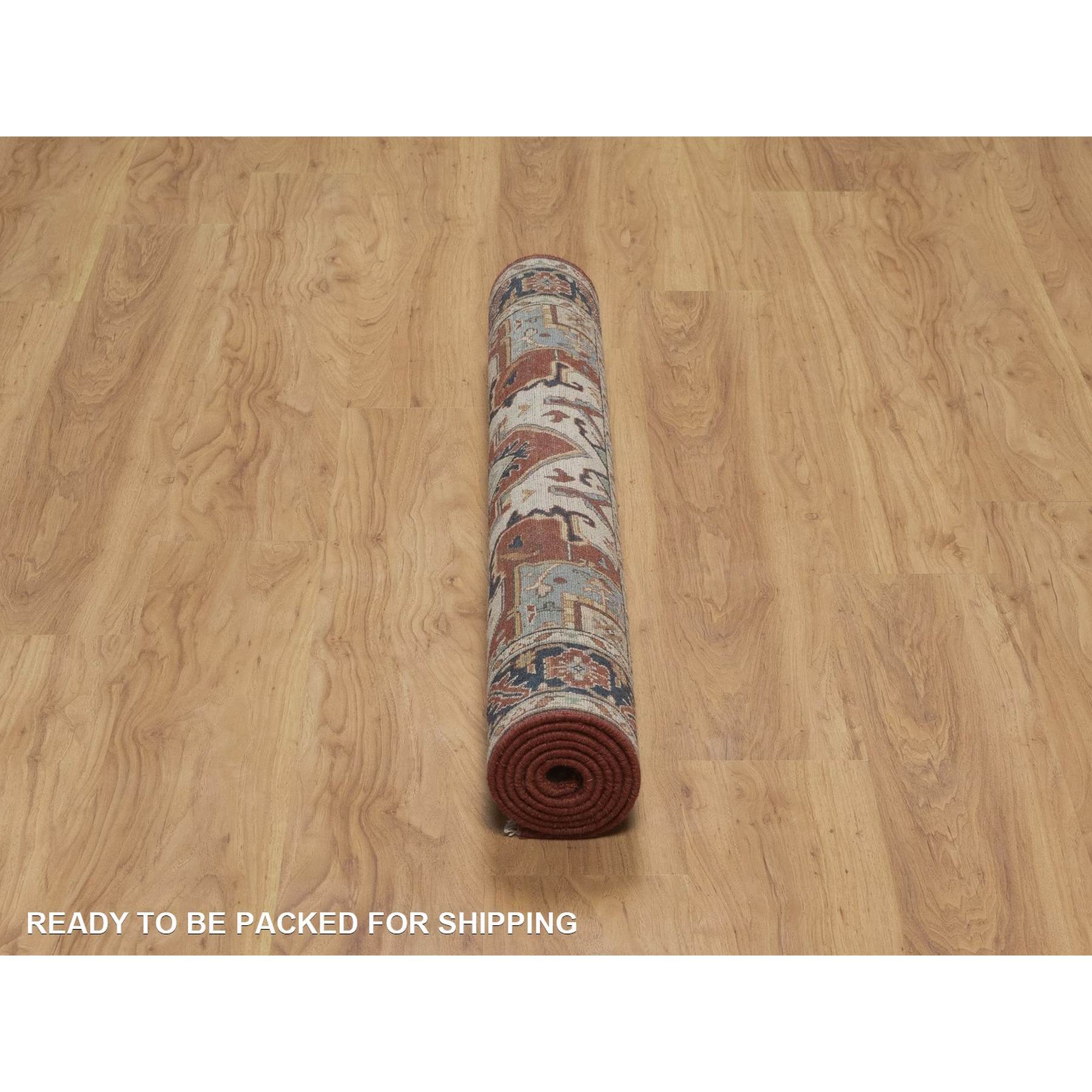 Heriz-Hand-Knotted-Rug-464130