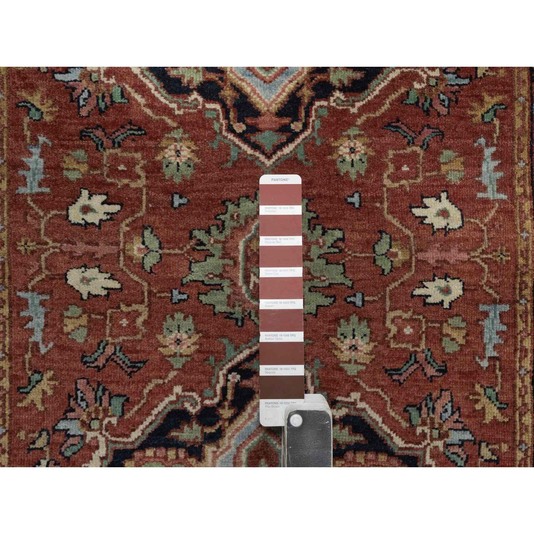 Heriz-Hand-Knotted-Rug-464135