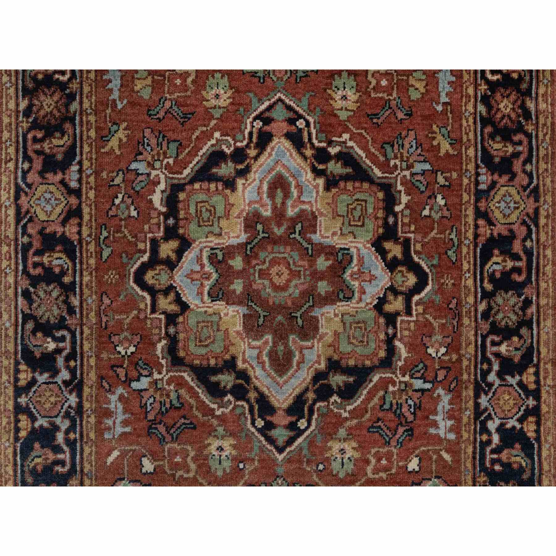 Heriz-Hand-Knotted-Rug-464135