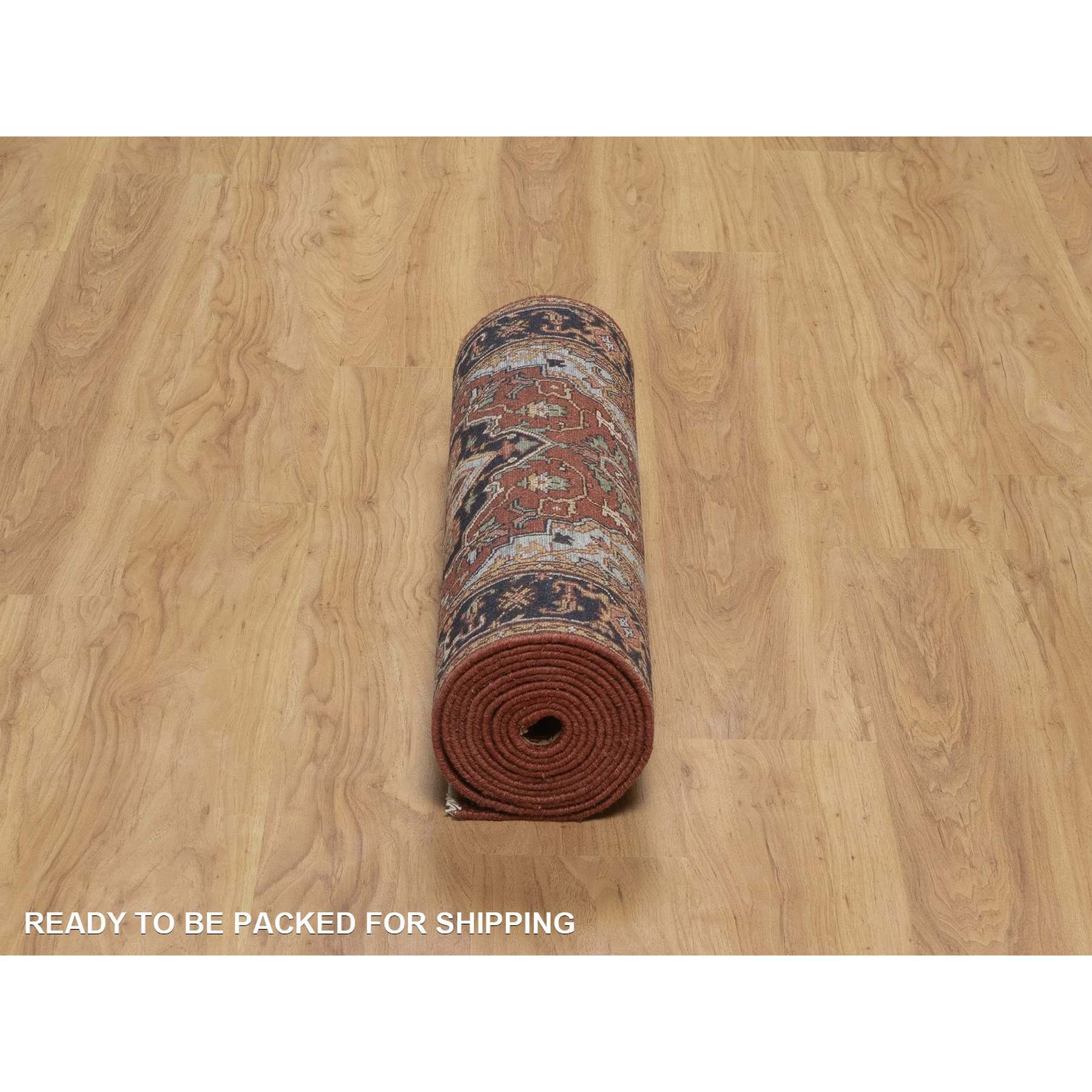 Heriz-Hand-Knotted-Rug-464135