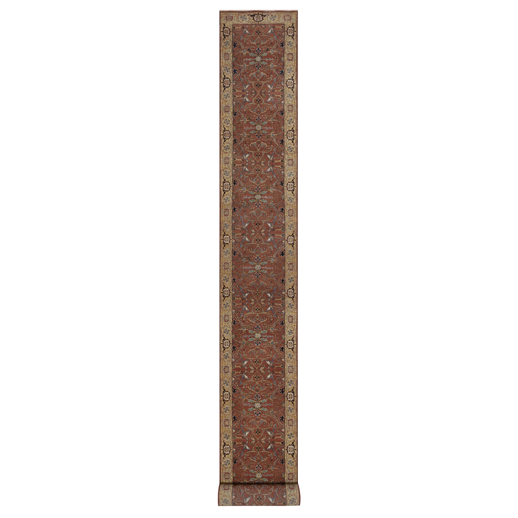 Heriz-Hand-Knotted-Rug-464140