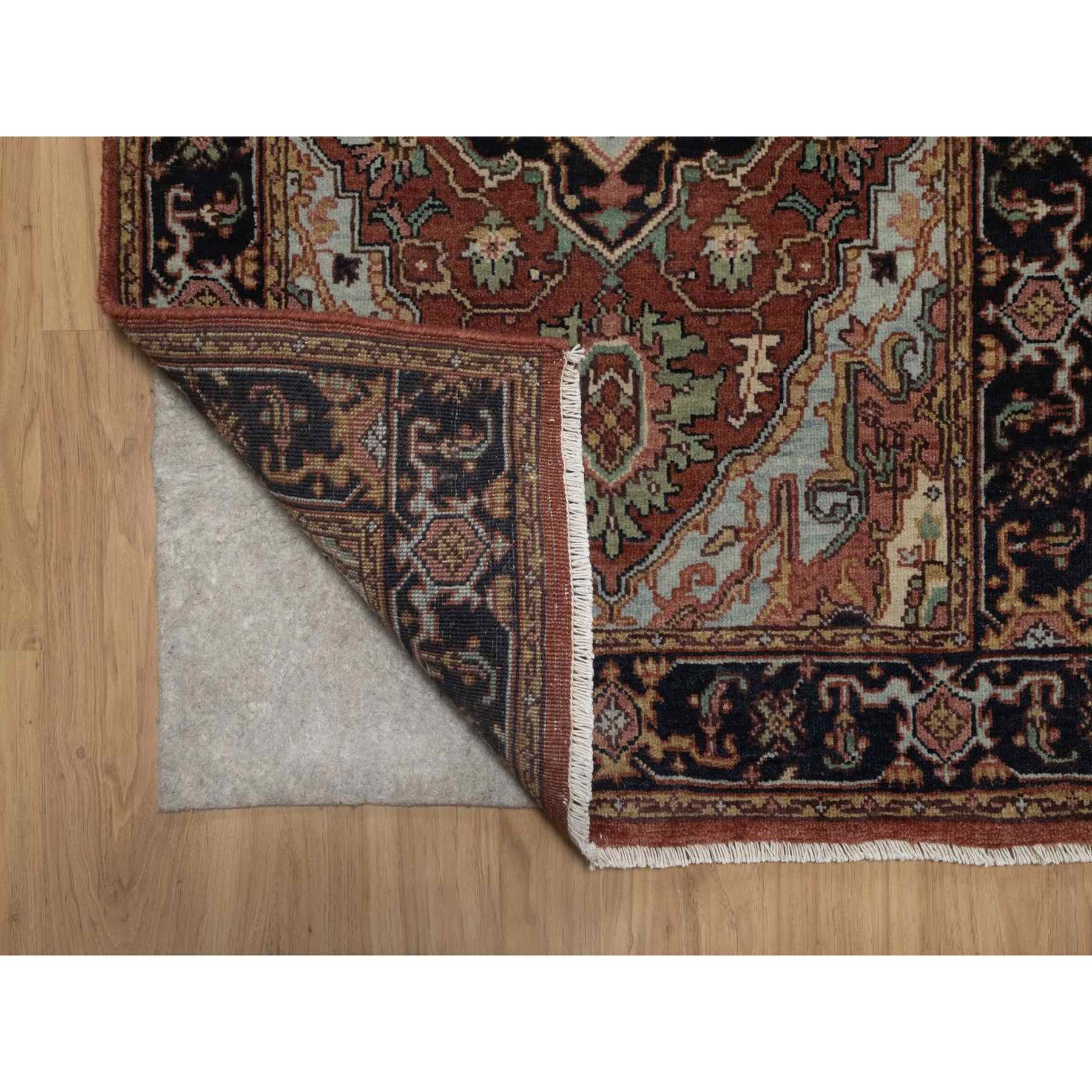 Heriz-Hand-Knotted-Rug-464145