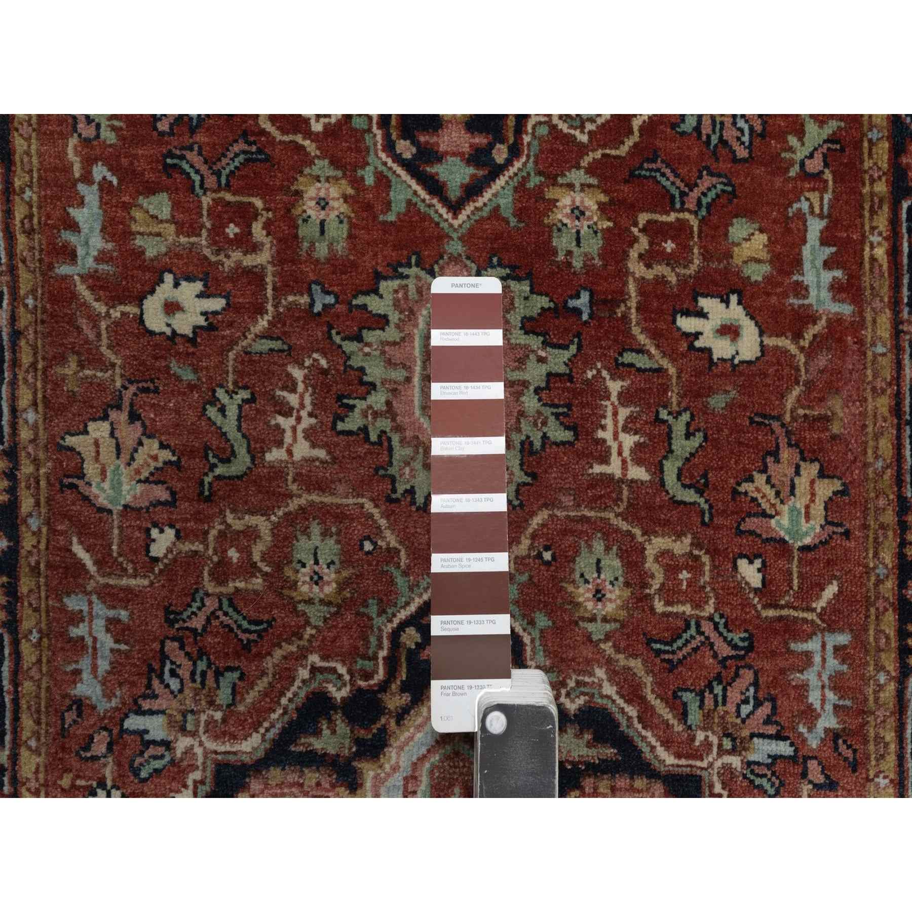 Heriz-Hand-Knotted-Rug-464145