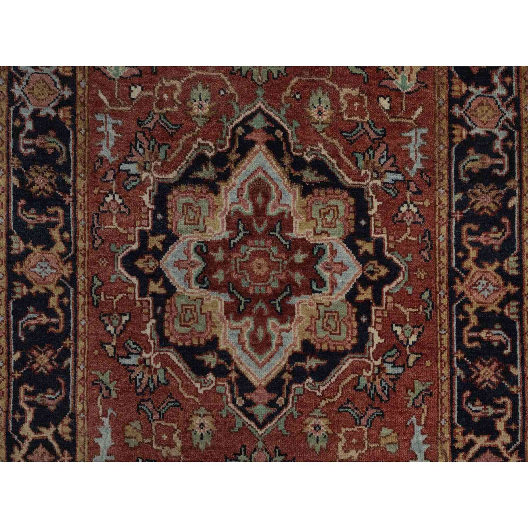 Heriz-Hand-Knotted-Rug-464145
