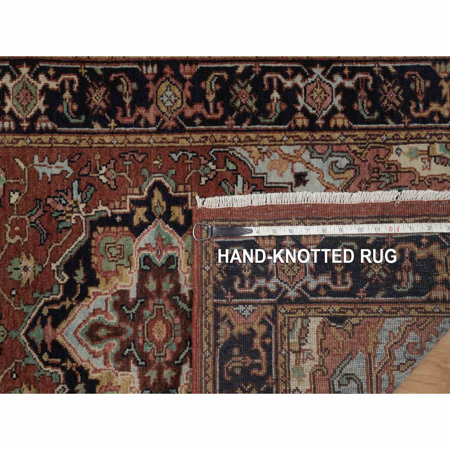 Heriz-Hand-Knotted-Rug-464145