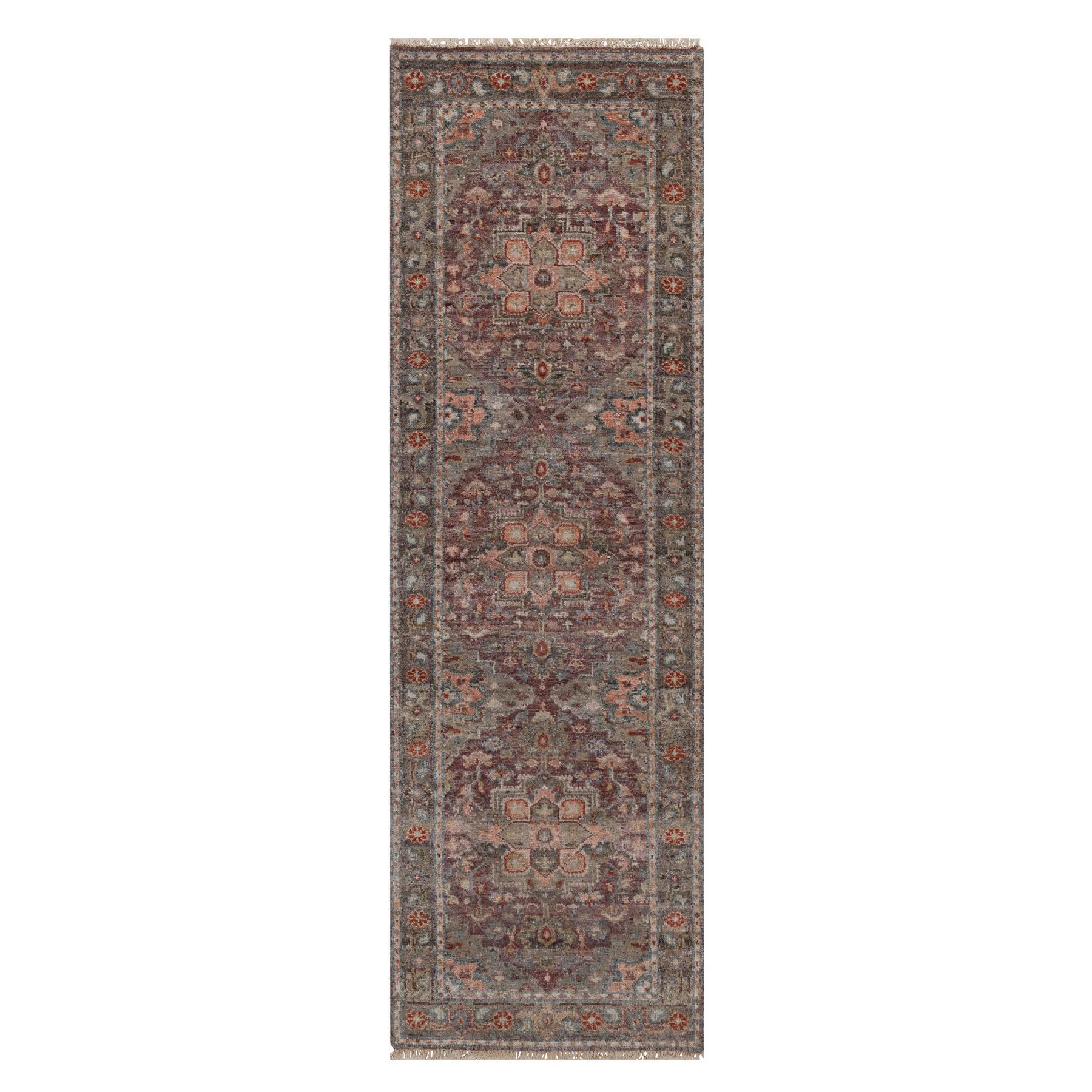 Heriz-Hand-Knotted-Rug-464430