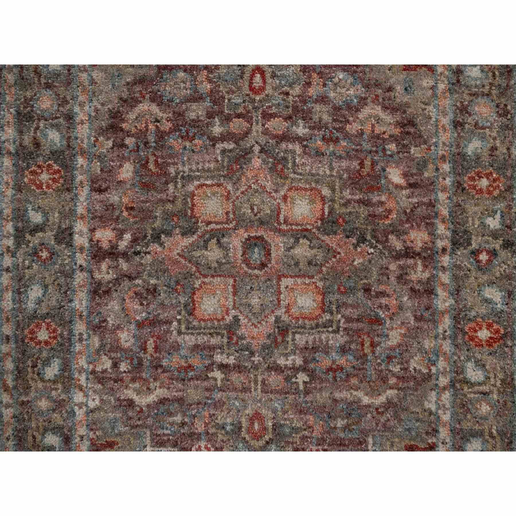 Heriz-Hand-Knotted-Rug-464430