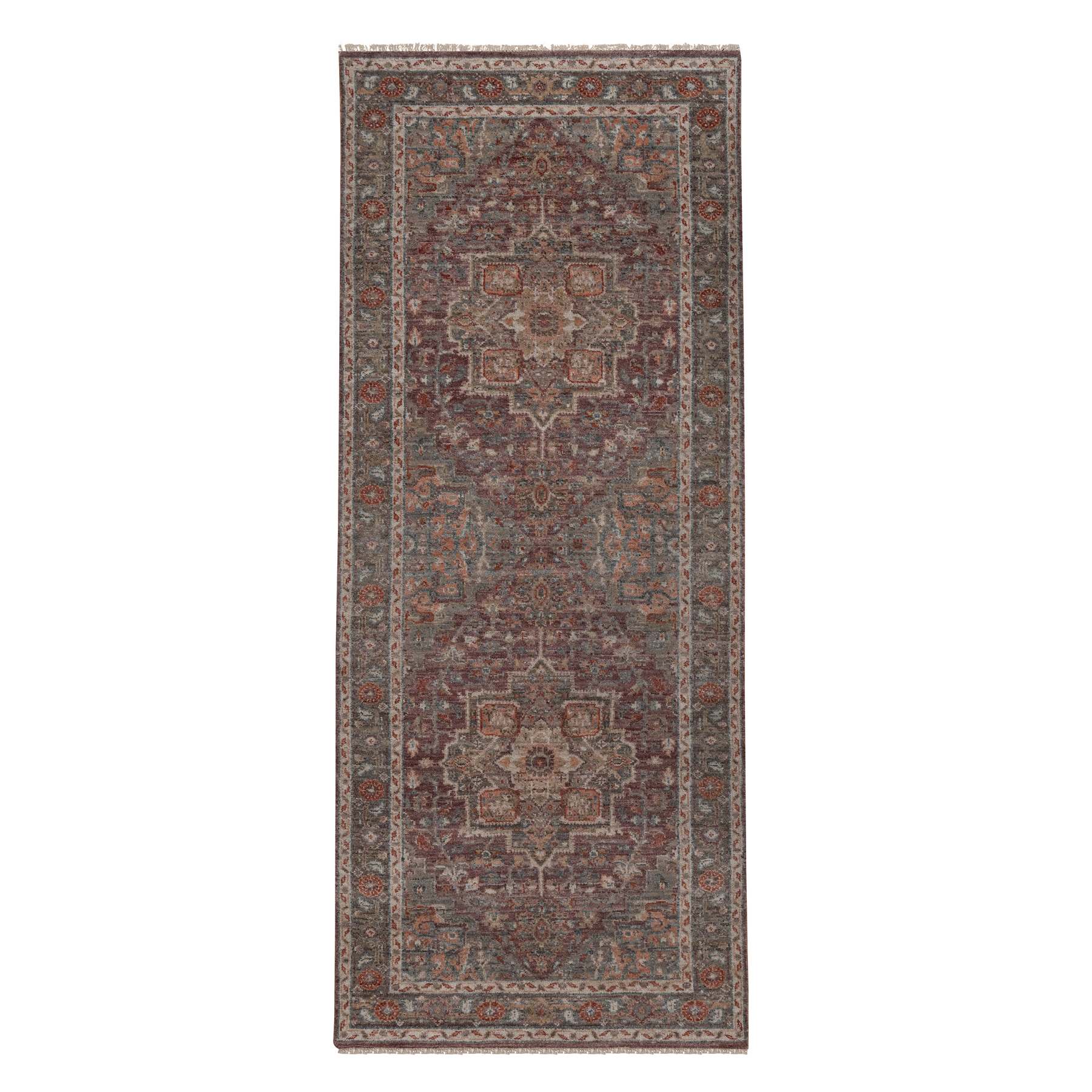 Heriz-Hand-Knotted-Rug-464435