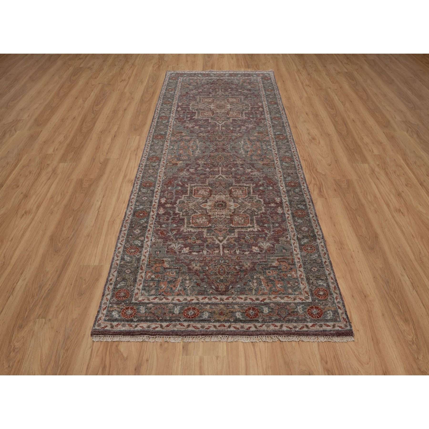 Heriz-Hand-Knotted-Rug-464435