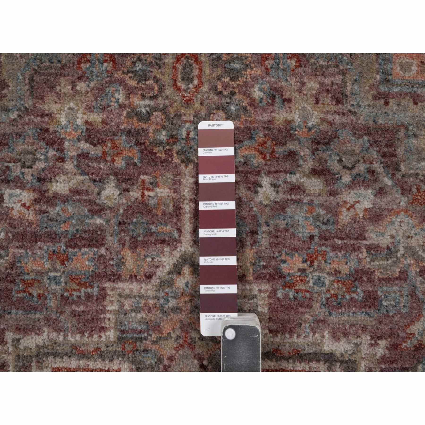 Heriz-Hand-Knotted-Rug-464435